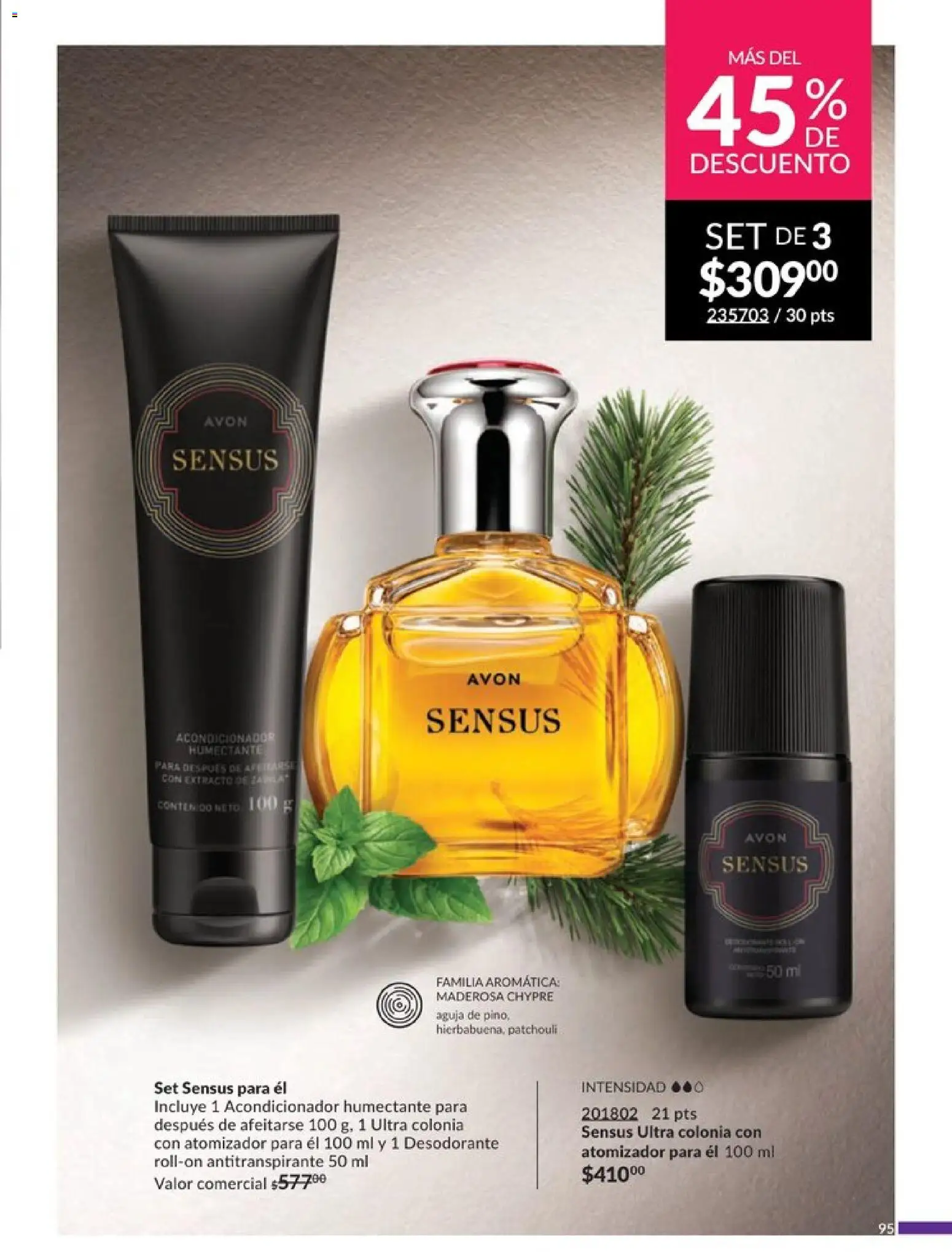 Nuevas ofertas de AVON válidas en toda la República Mexicana desde el 20.12.2025. ¡Encuentra las mejores ofertas en AVON campaña 1 2026! | Página: 101 | Productos: Desodorante, Antitranspirante, Acondicionador