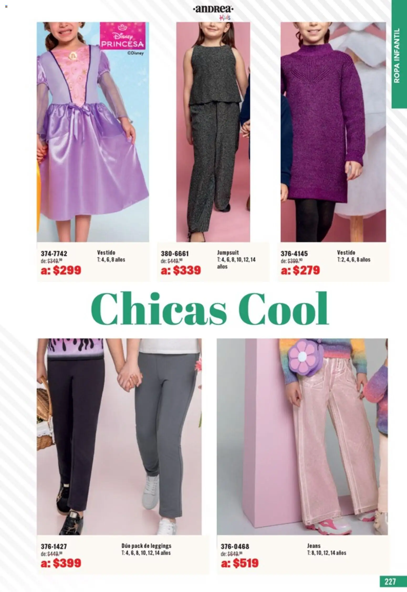 Nuevas ofertas de Andrea válidas en toda la República Mexicana desde el 05.04.2026. ¡Encuentra las mejores ofertas en Andrea catálogo Outlet! | Página: 227 | Productos: Leggings, Ropa, Vestido