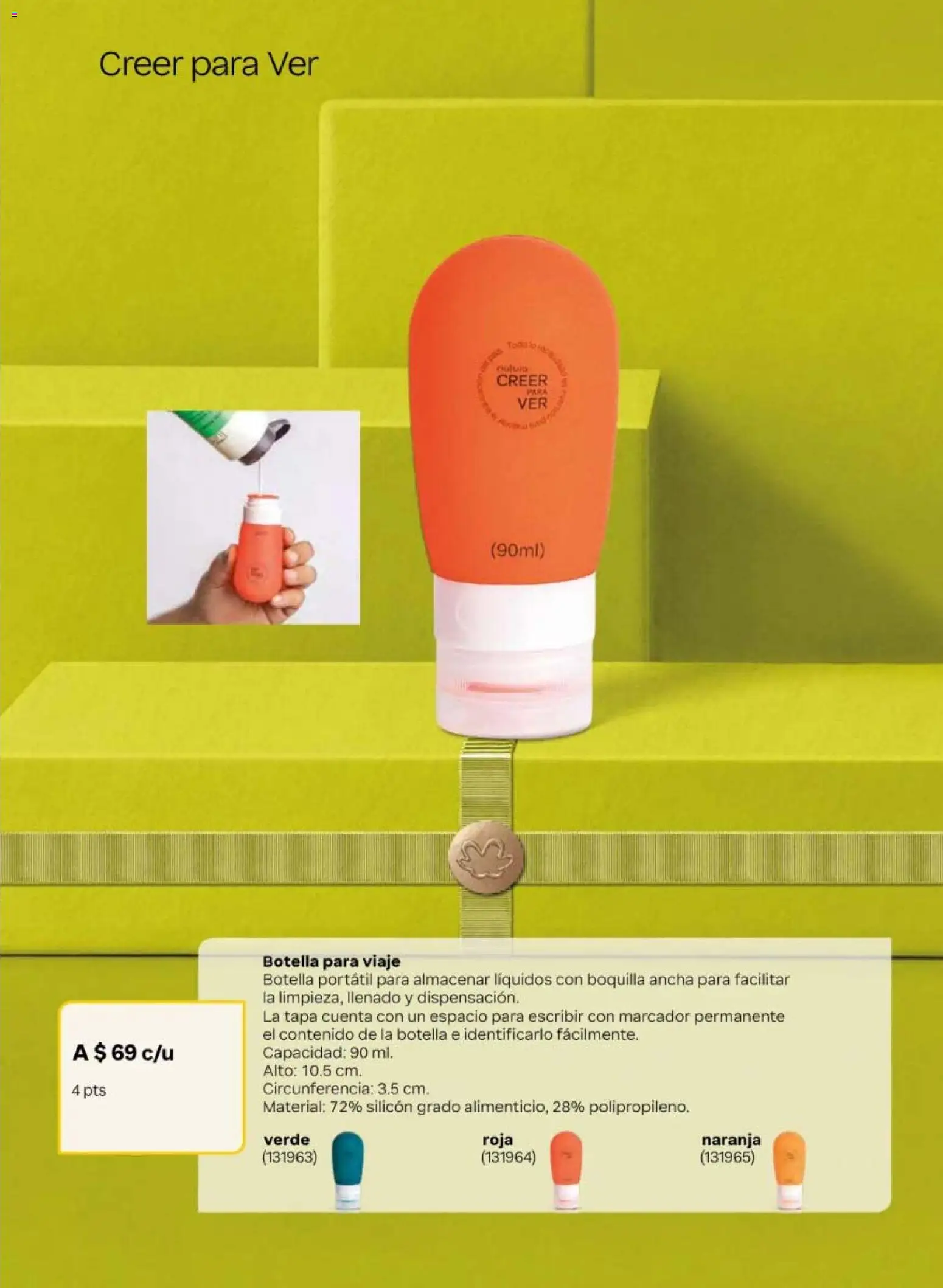 Nuevas ofertas de Natura válidas en toda la República Mexicana desde el 13.03.2026. ¡Encuentra las mejores ofertas en Natura campaña 5 2026! | Página: 19 | Productos: Botella