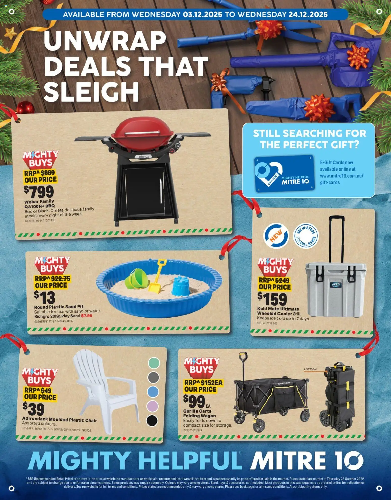 Mitre 10 catalogue - valid from 03.12.2025 | Page: 1 | Products: Chair, Accessories