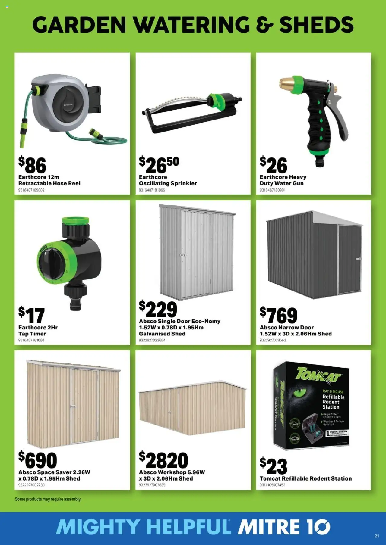 Mitre 10 catalogue - valid from 13.08.2025 | Page: 21 | Products: Door, Tap, Water, Mouse