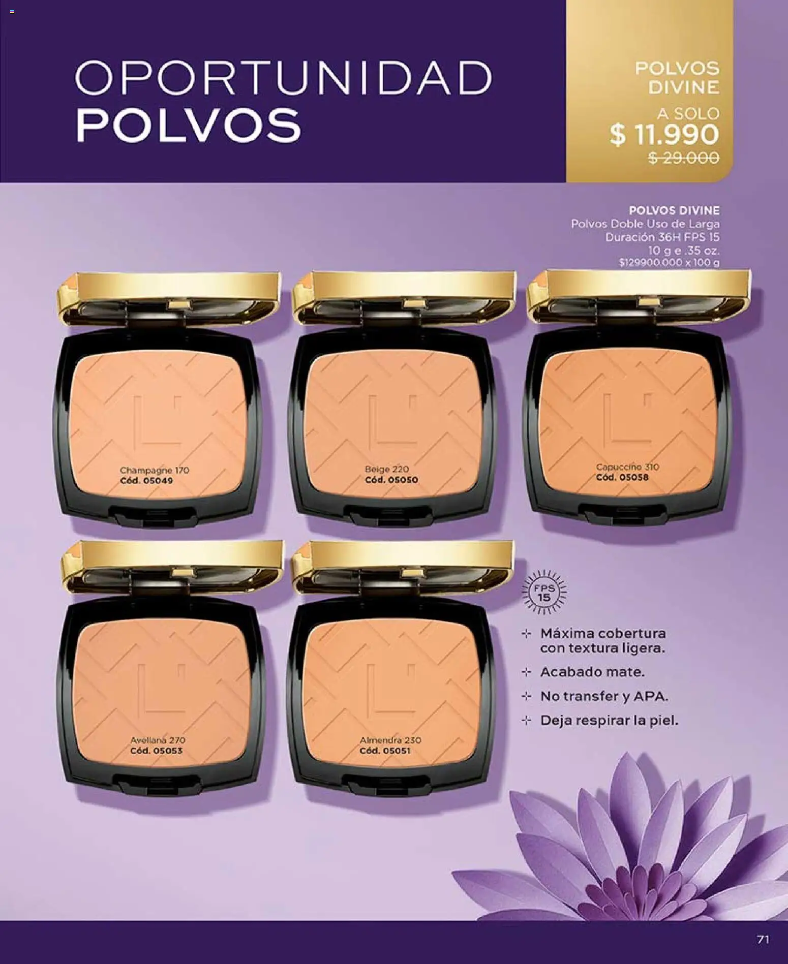 Catálogo L'Bel Campaña 7 │ válido desde el 18.04.2026 | Página: 71 | Productos: Almendra