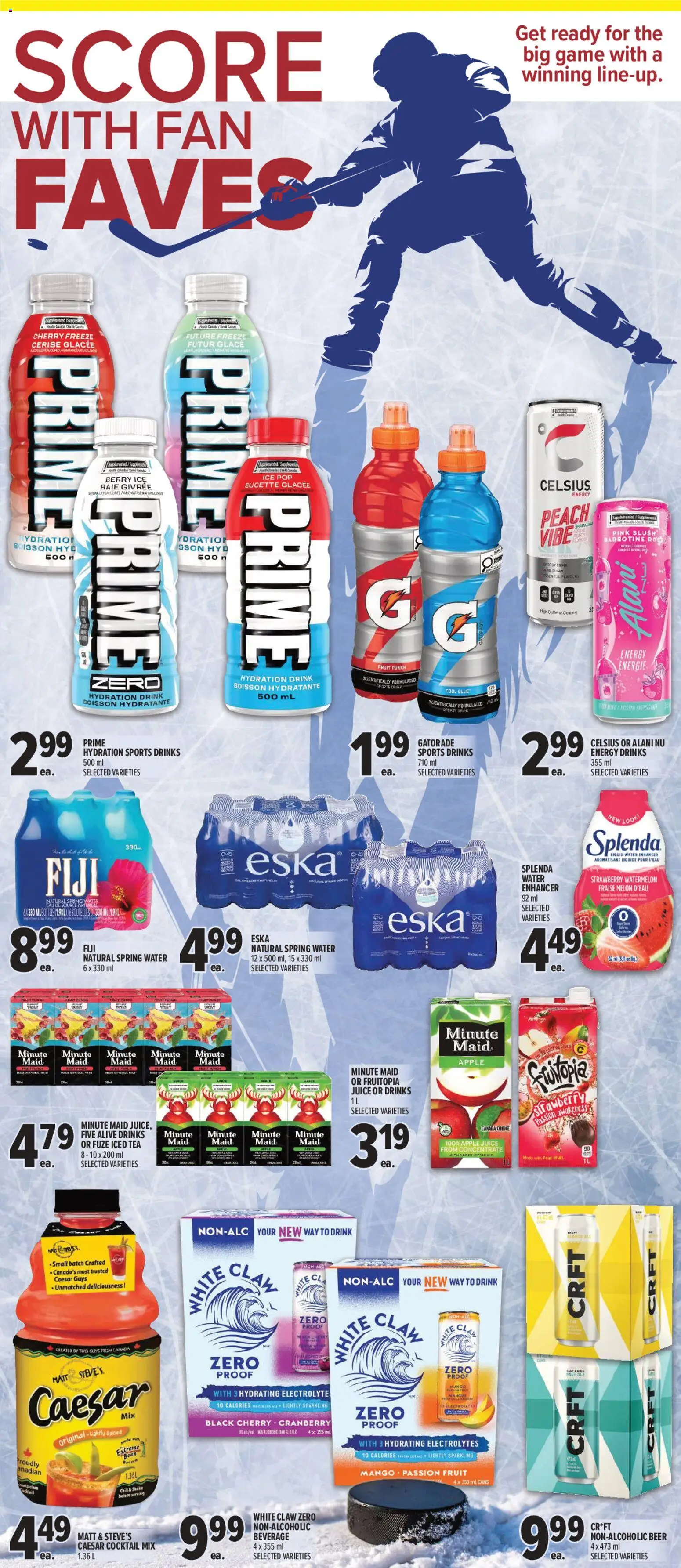 Metro flyer valid from 23.04.2026 | Page: 12 | Products: Game, Fan, Juice, Beer