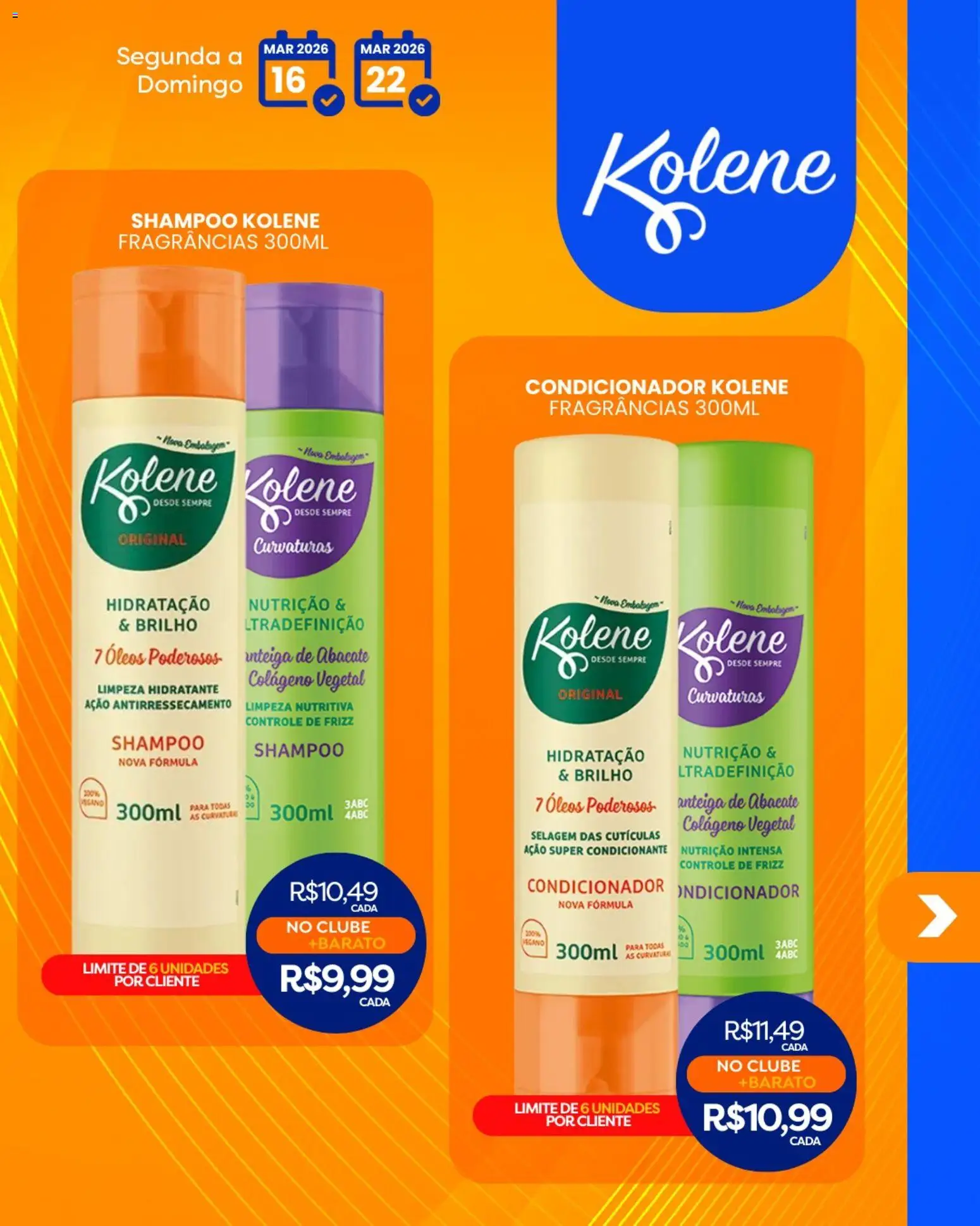 Rede Bom Lugar Folheto - válido de 16.03.2026 | Página: 5 | Produtos: Shampoo, Colágeno, Condicionador