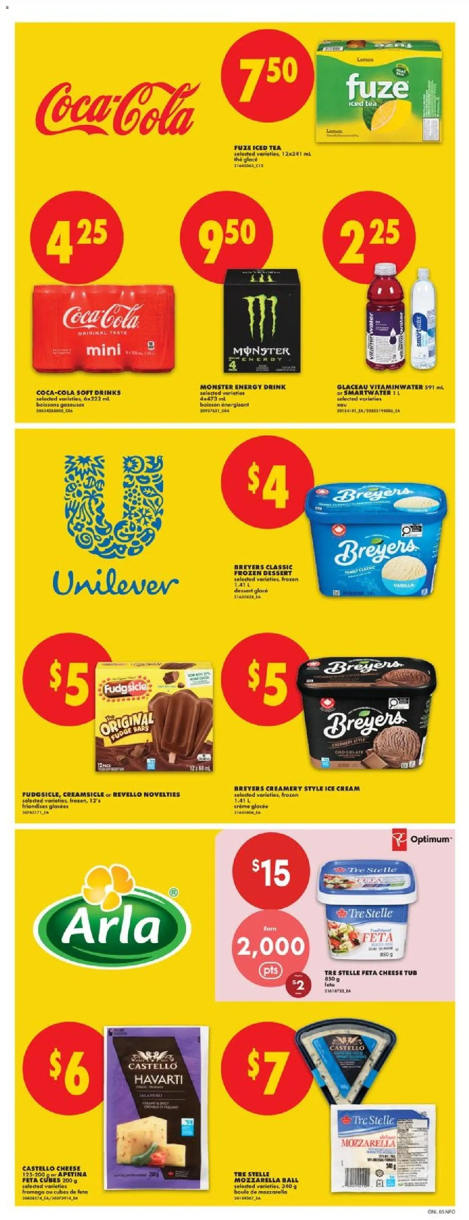 No Frills flyer valid from 19.03.2026 | Page: 10 | Products: Tea, Cream, Ice cream, Cheese