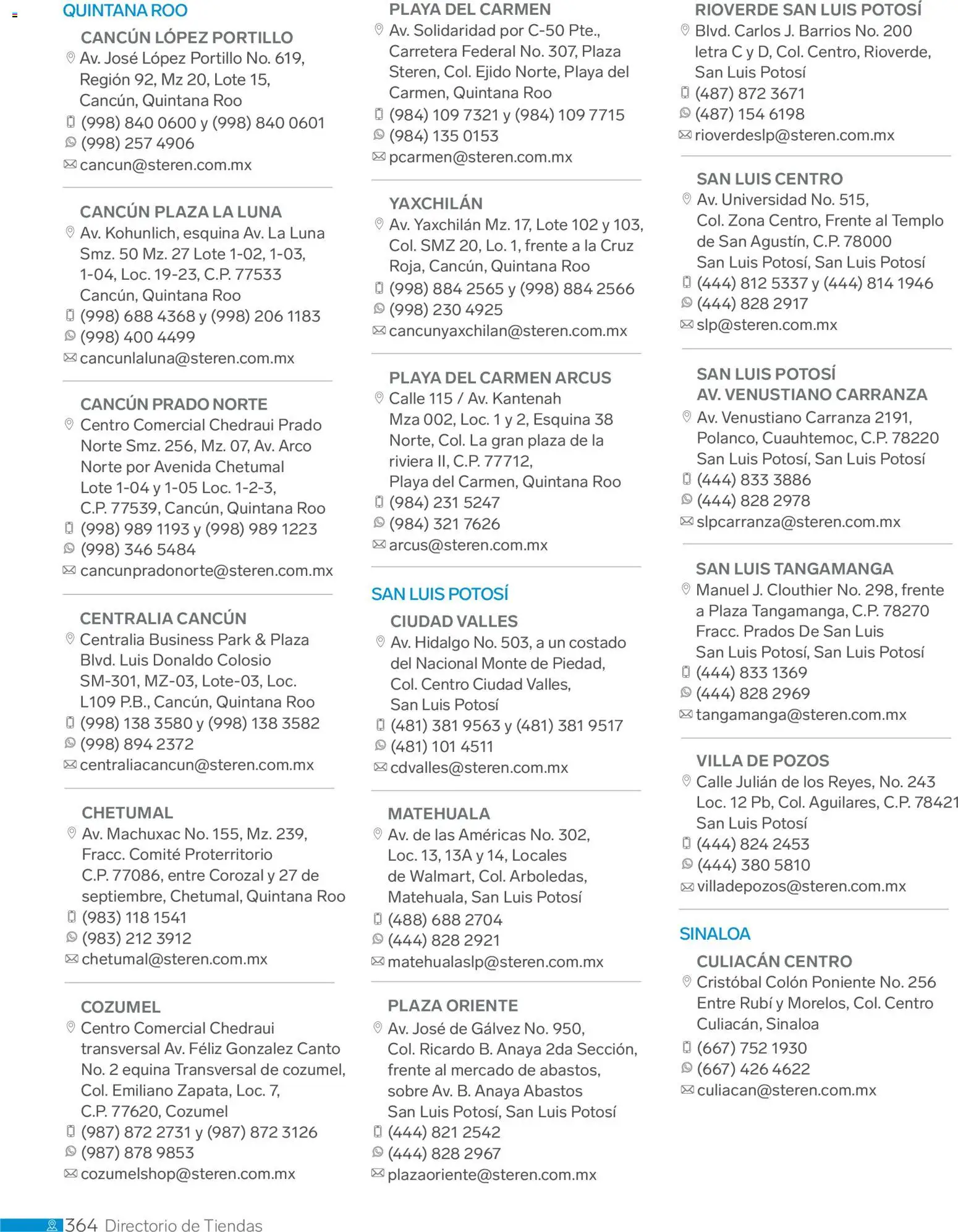 Nuevas ofertas de Steren válidas en toda la República Mexicana desde el 01.01.2026. ¡Encuentra las mejores ofertas en Steren catálogo! | Página: 376 | Productos: Sobre