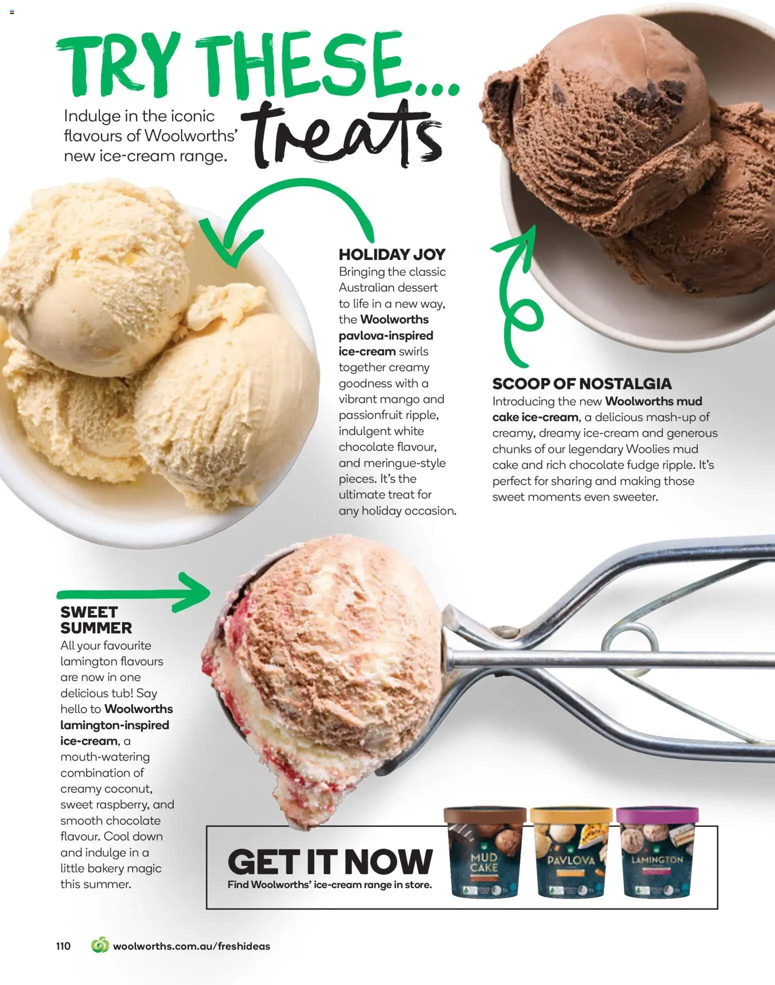 Woolworths catalogue - valid from 01.11.2025 | Page: 110 | Products: Chocolate, Passionfruit, Mango, Bakery