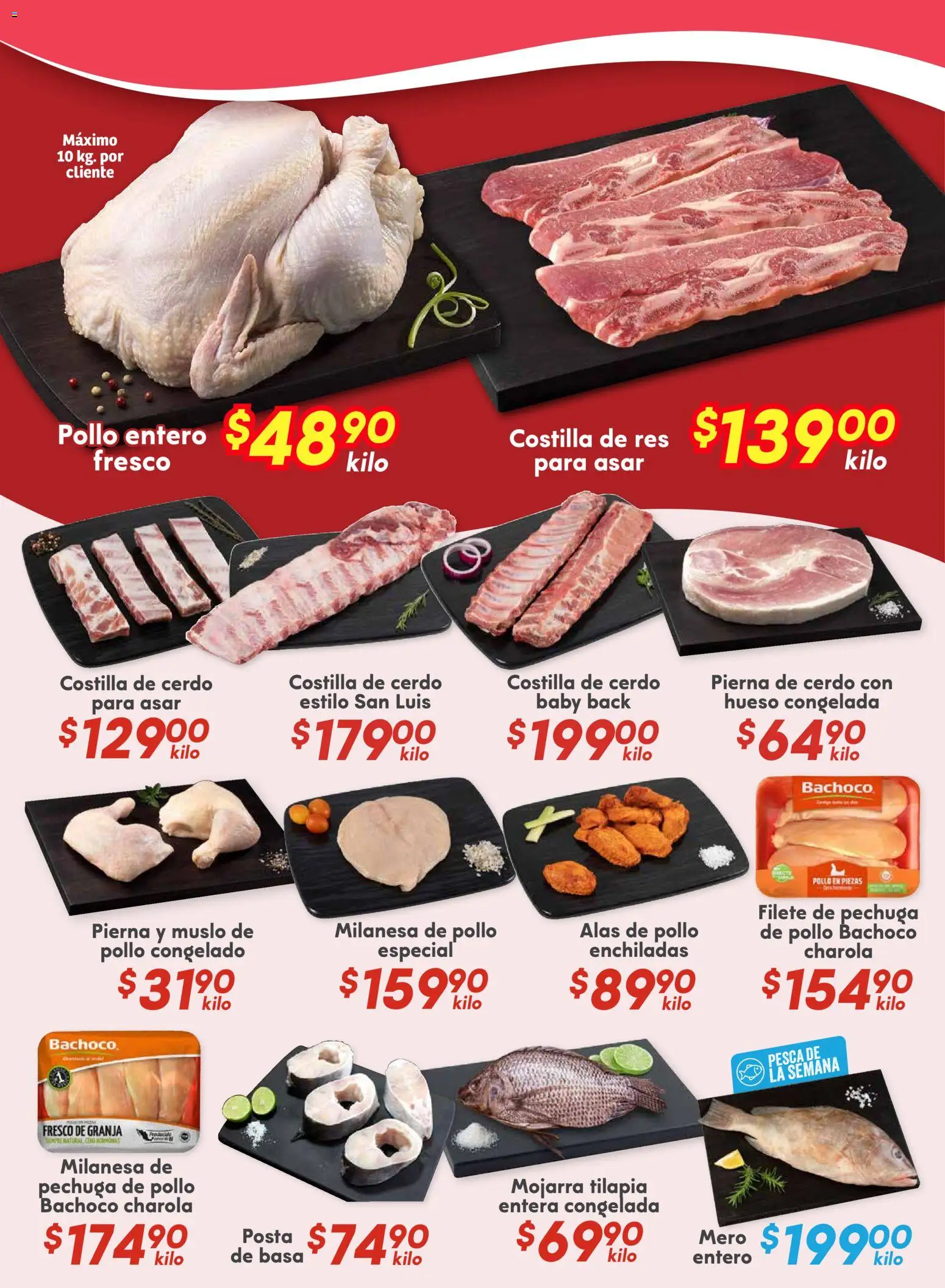 Nuevas ofertas de Soriana válidas en toda la República Mexicana desde el 15.11.2025. ¡Encuentra las mejores ofertas en Soriana - Ahorratón Híper: Tamaulipas (excepto Cd. Victoria y Tampico)! | Página: 6 | Productos: Pollo, Milanesa, Cerdo, Res