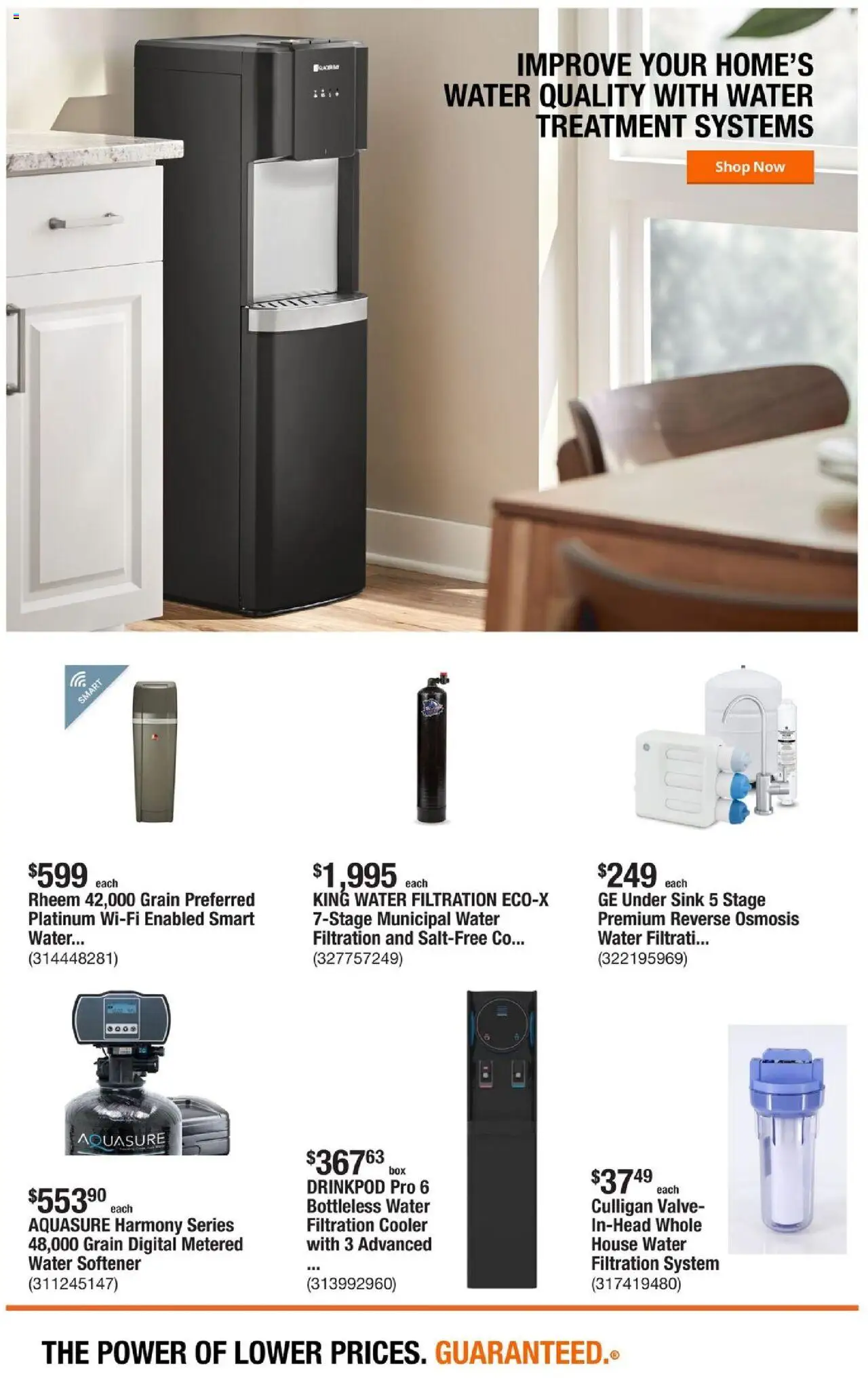 Home Depot Weekly Ad - valid from 14.08.2025 | Page: 7 | Products: Water