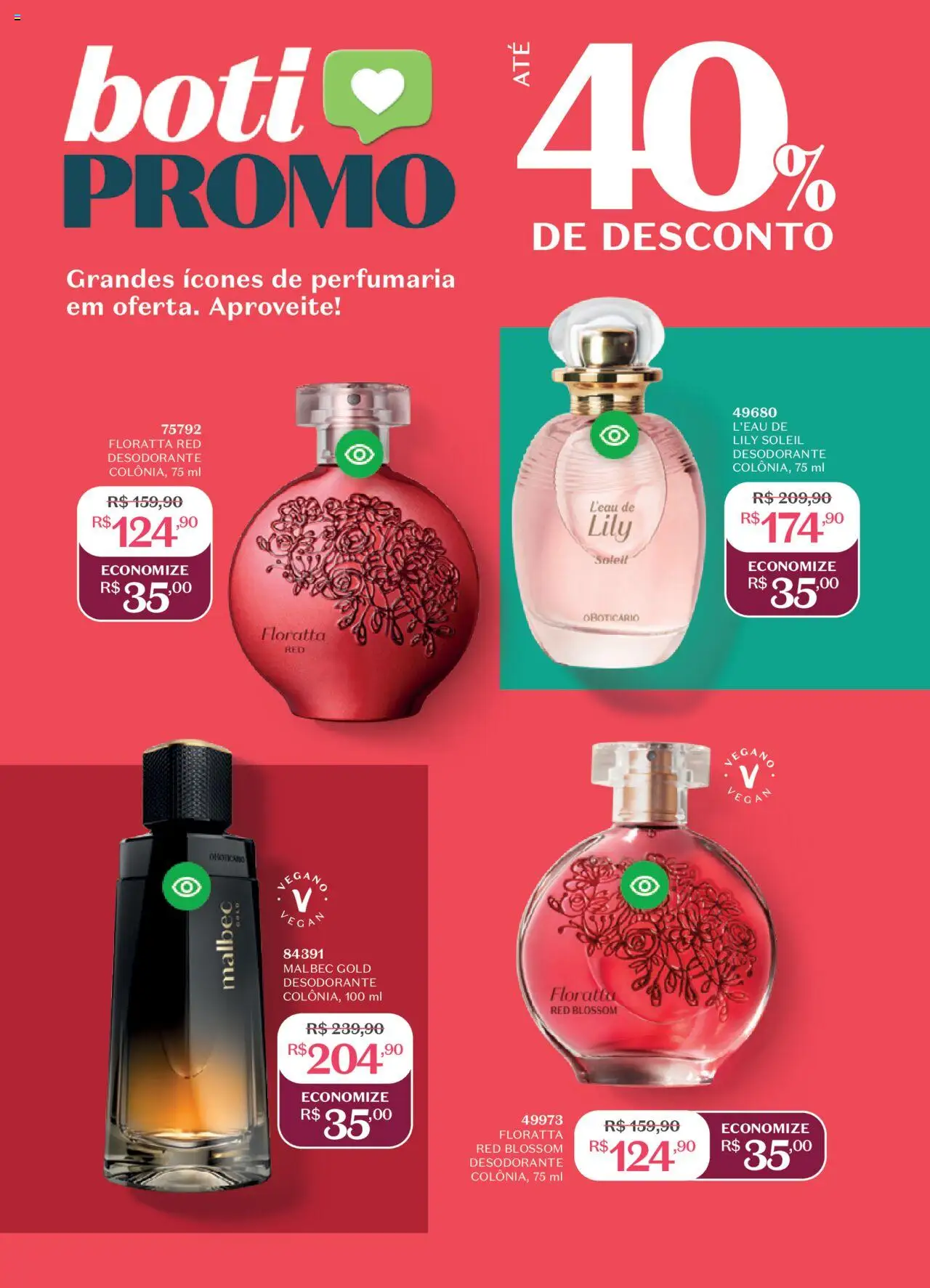 O Boticário Folheto - válido de 11.08.2025 | Página: 191 | Produtos: Desodorante