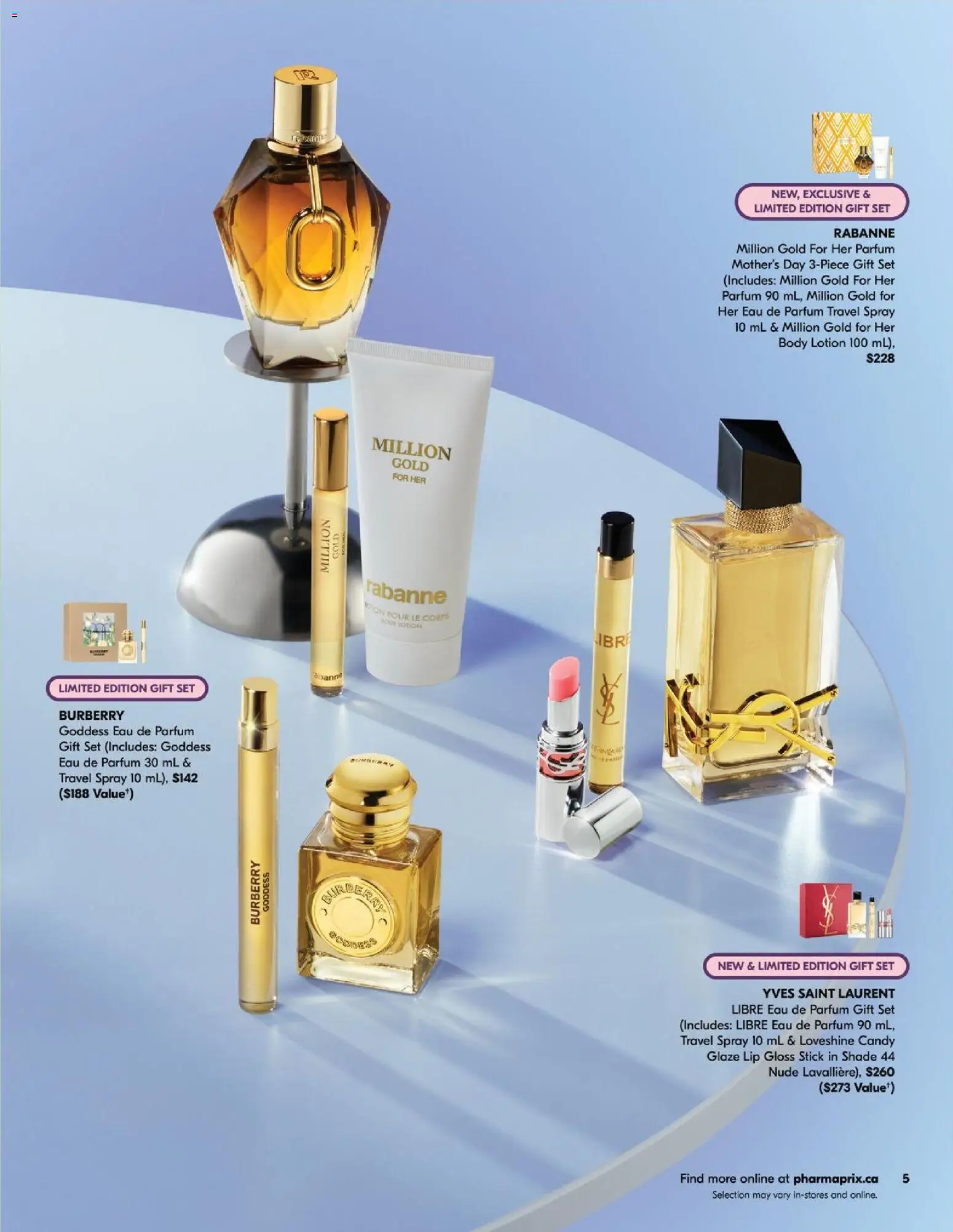 Pharmaprix flyer valid from 11.04.2026 | Page: 5 | Products: Perfume, Lip gloss, Body lotion