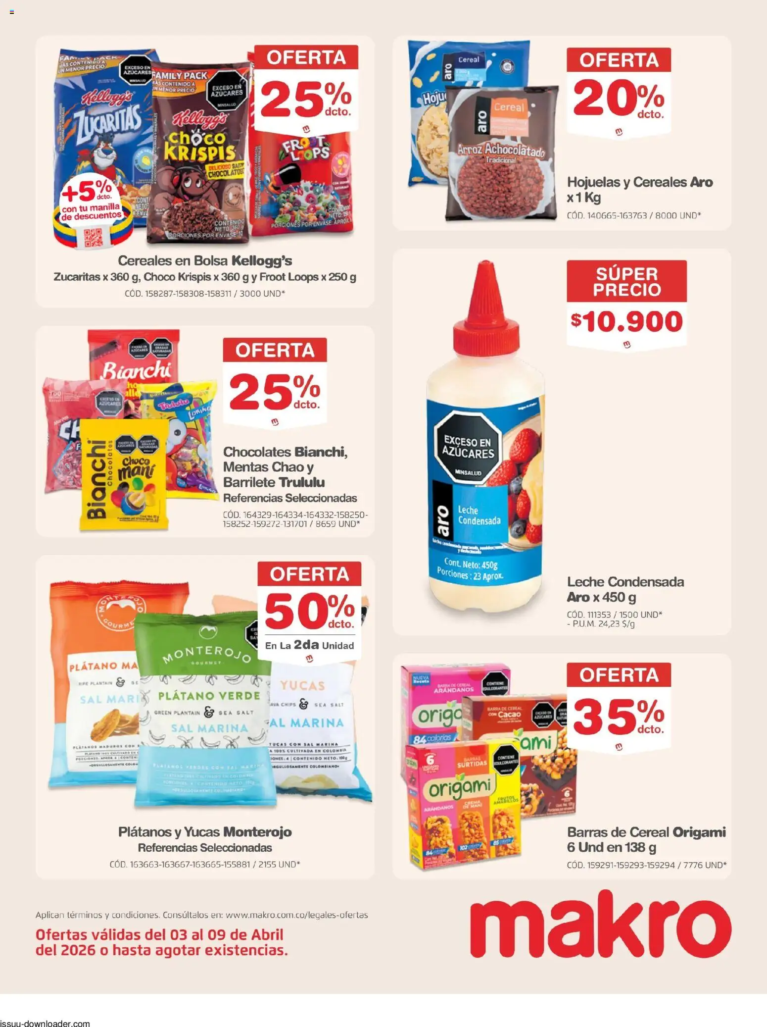 Makro revista - valida desde el 03.04.2026 | Página: 12