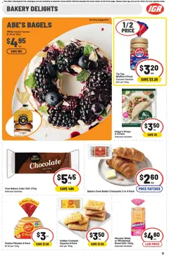 Preview of IGA catalogue  - valid from 29.04.2026 | Page: 13 | Products: Bagels, Bread, Muffins, Oven