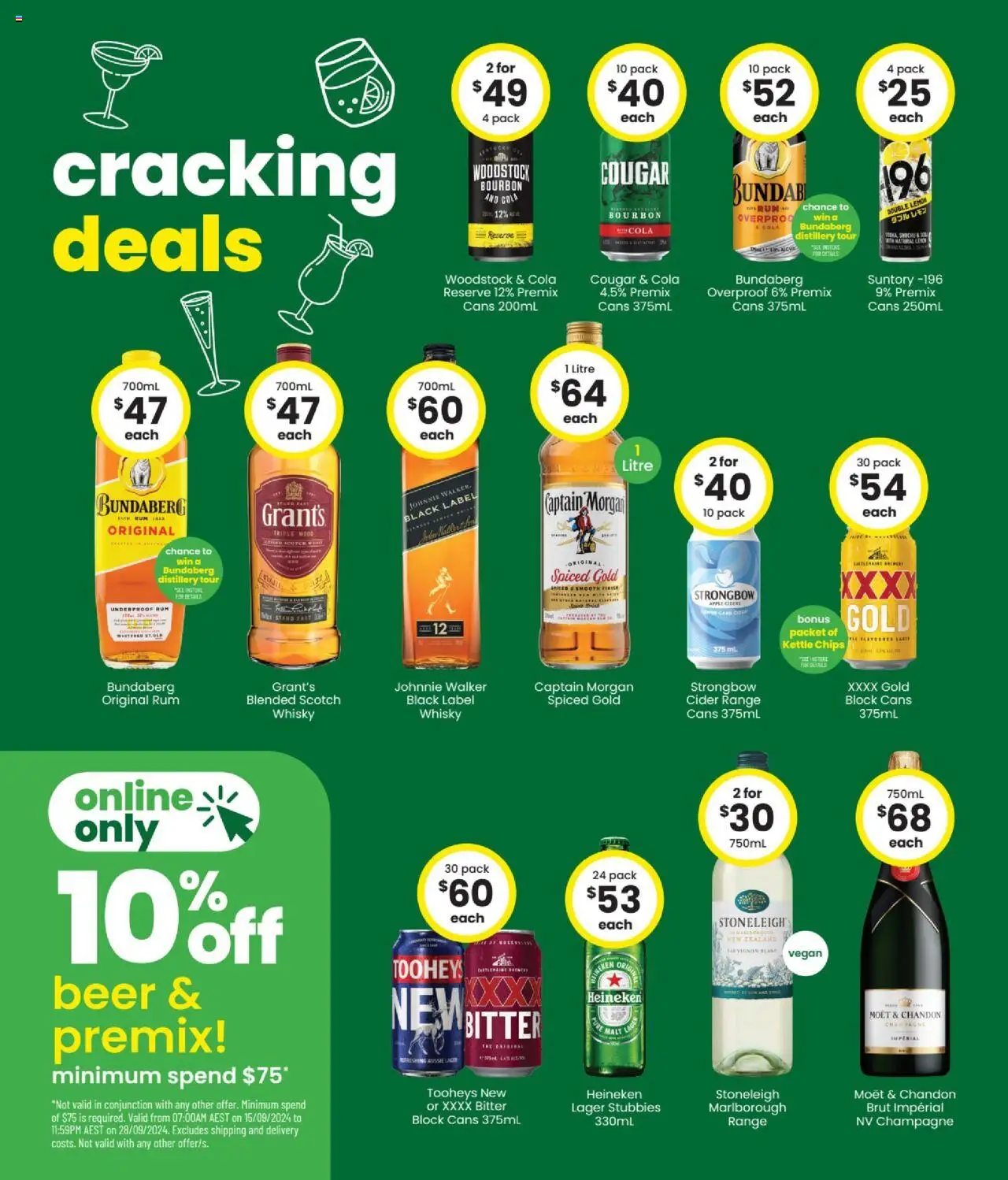The Bottle-O catalogue - valid from 15.09.2025 | Page: 2 | Products: Chips, Rum, Lemon, Scotch