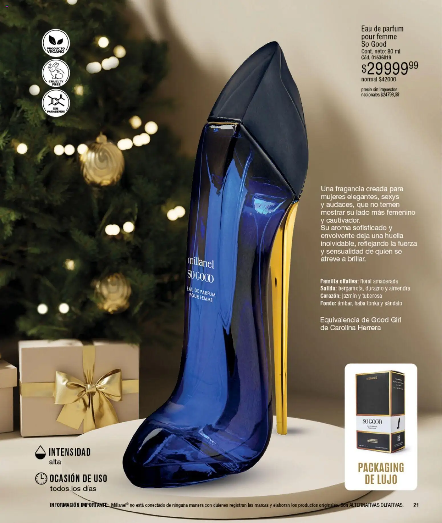 Millanel - Catálogo │ válido desde el 08.12.2025 | Página: 21 | Productos: Durazno, Fragancia, Almendra