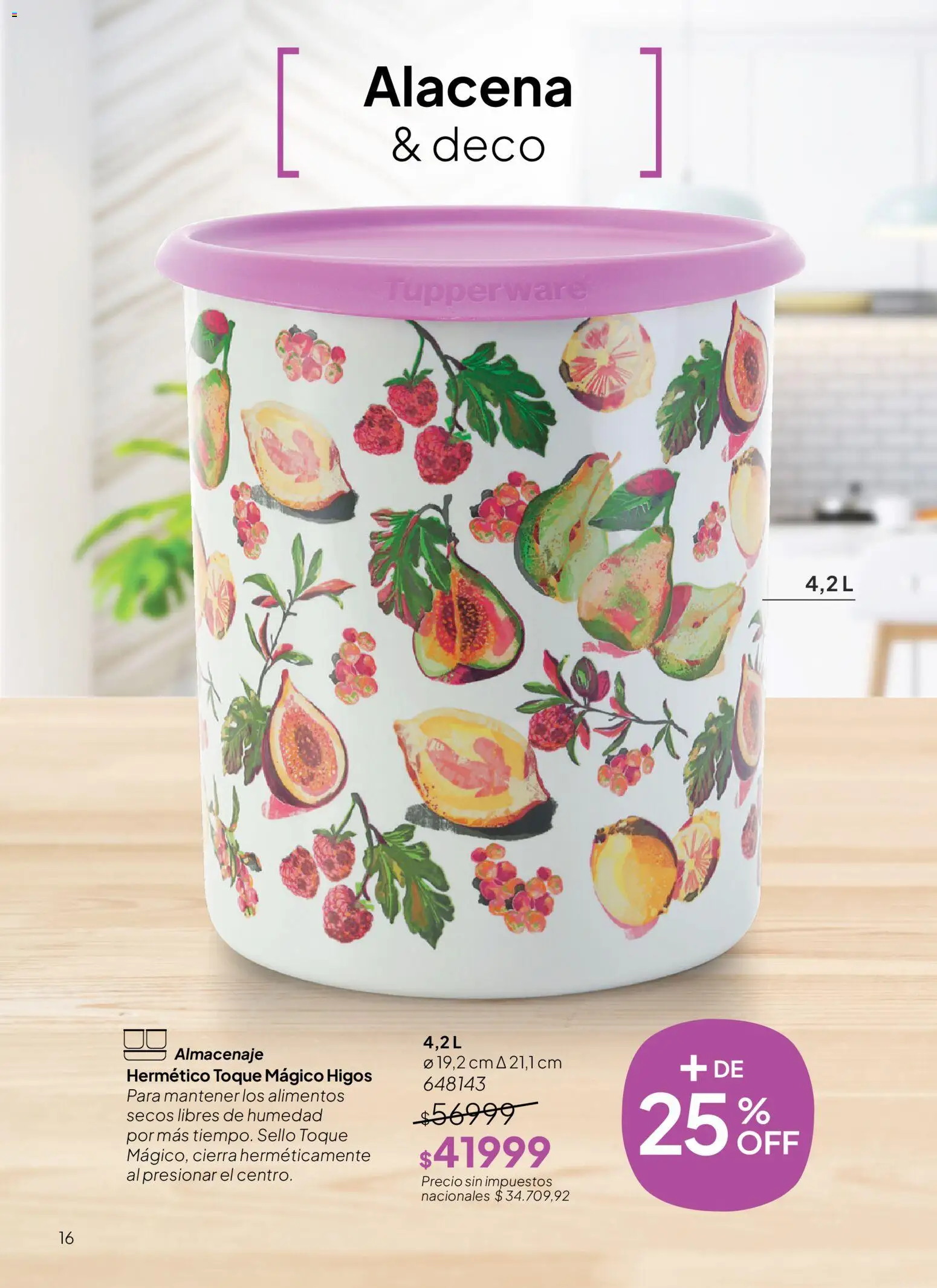 Tupperware Folleto │ válido desde el 10.11.2025 | Página: 16 | Productos: Alacena