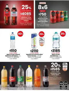 Vista previa Coto - Ofertas Almacén y bebidas válido desde el 27.04.2026 | Página: 8 | Productos: Soda, Agua, Pomelo, Sierra