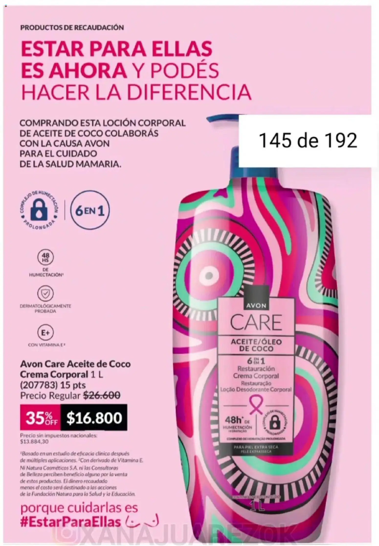 Avon - Campaña 3/2026 │ válido desde el 01.03.2026 | Página: 139 | Productos: Aceite, Loción, Desodorante, Crema