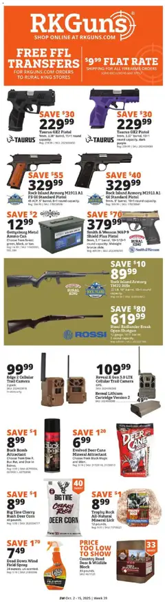 Preview of Rural King weekly ads valid from 02.10.2025 | Page: 8