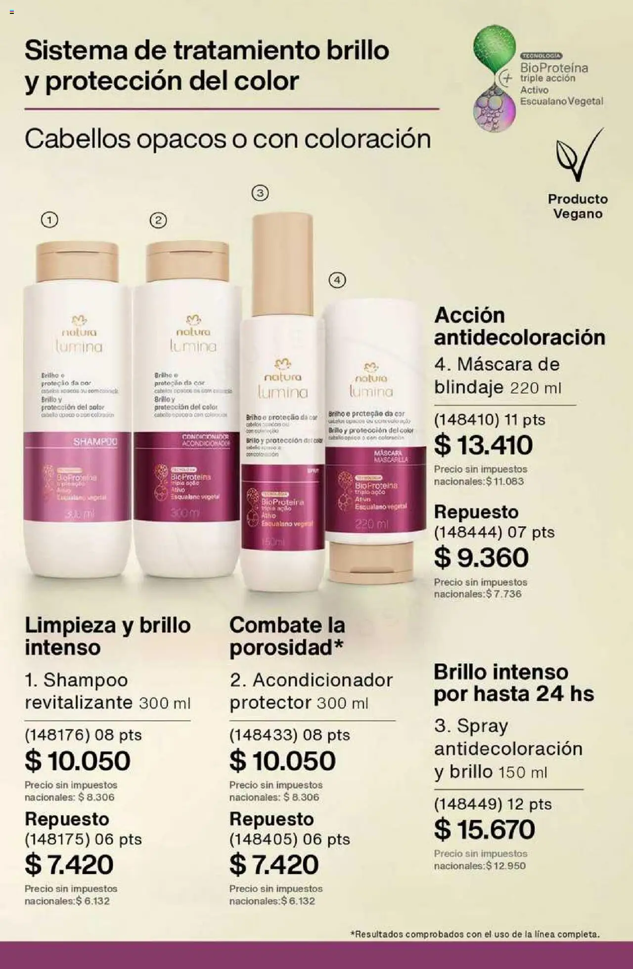 Catálogo Natura Ciclo 8 │ válido desde el 03.06.2025 | Página: 221 | Productos: Mascarilla, Máscara, Shampoo, Brillo