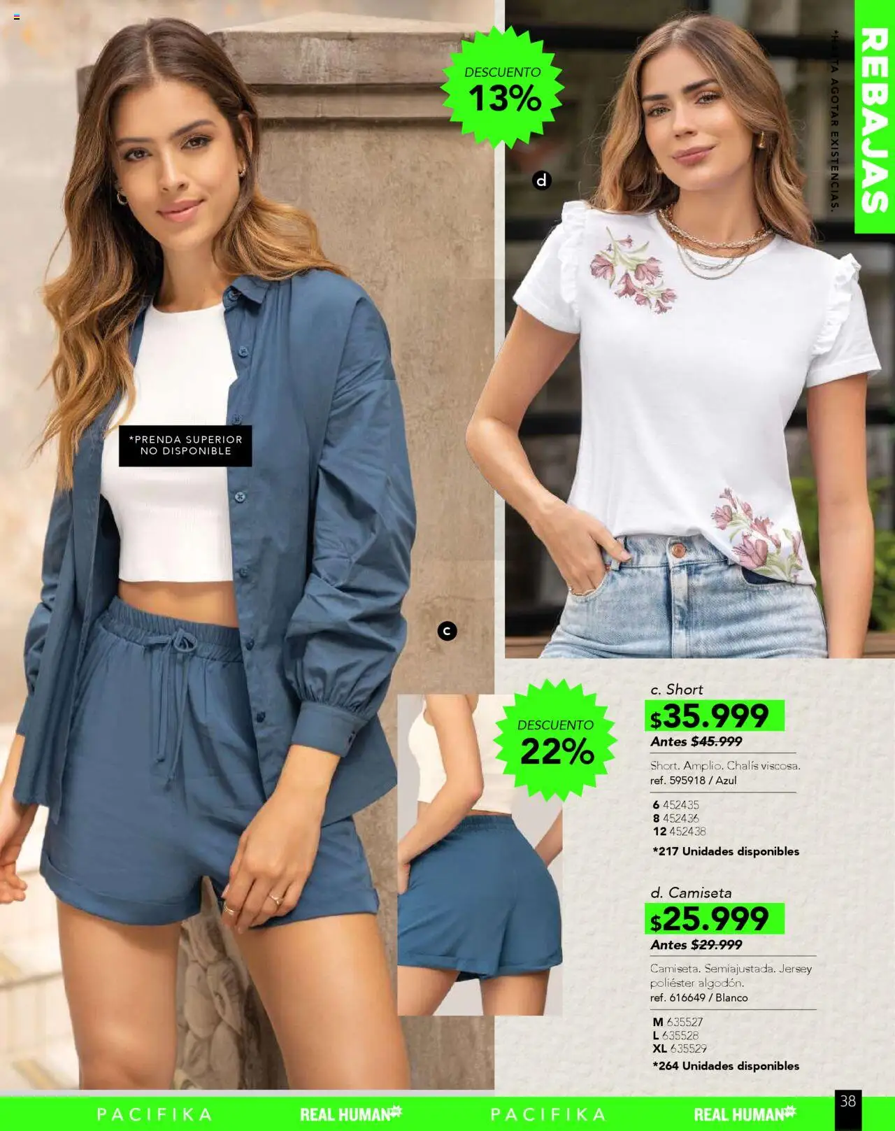 Pacifika revista - valida desde el 01.09.2025 | Página: 235 | Productos: Short, Camiseta