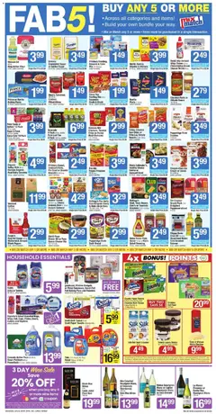 Preview of Shaw's weekly ads valid from 03.04.2026 | Page: 3 | Products: Milk, Oil, Salad, Stove
