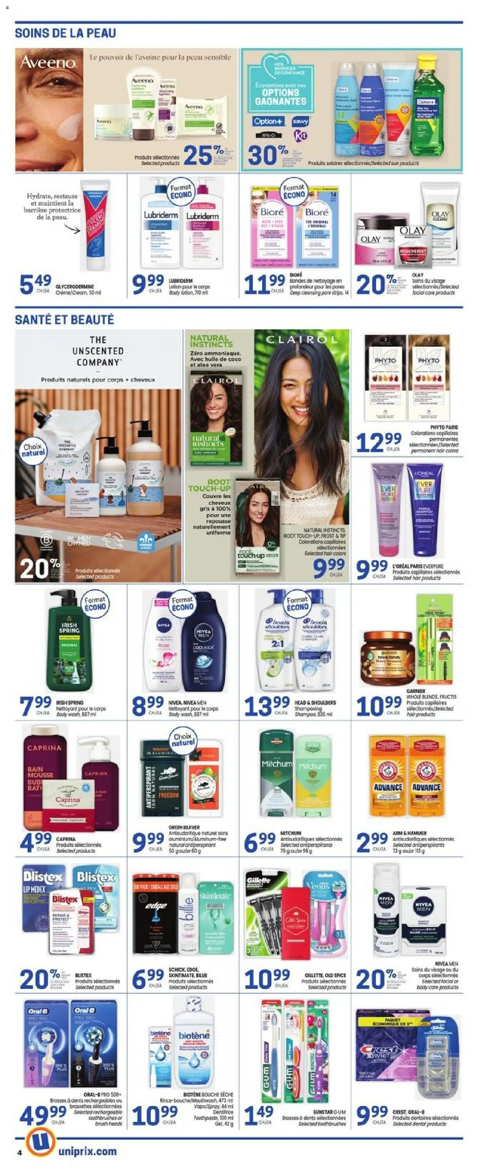 Uniprix flyer valid from 08.01.2026 | Page: 5 | Products: Antiperspirant, Bath