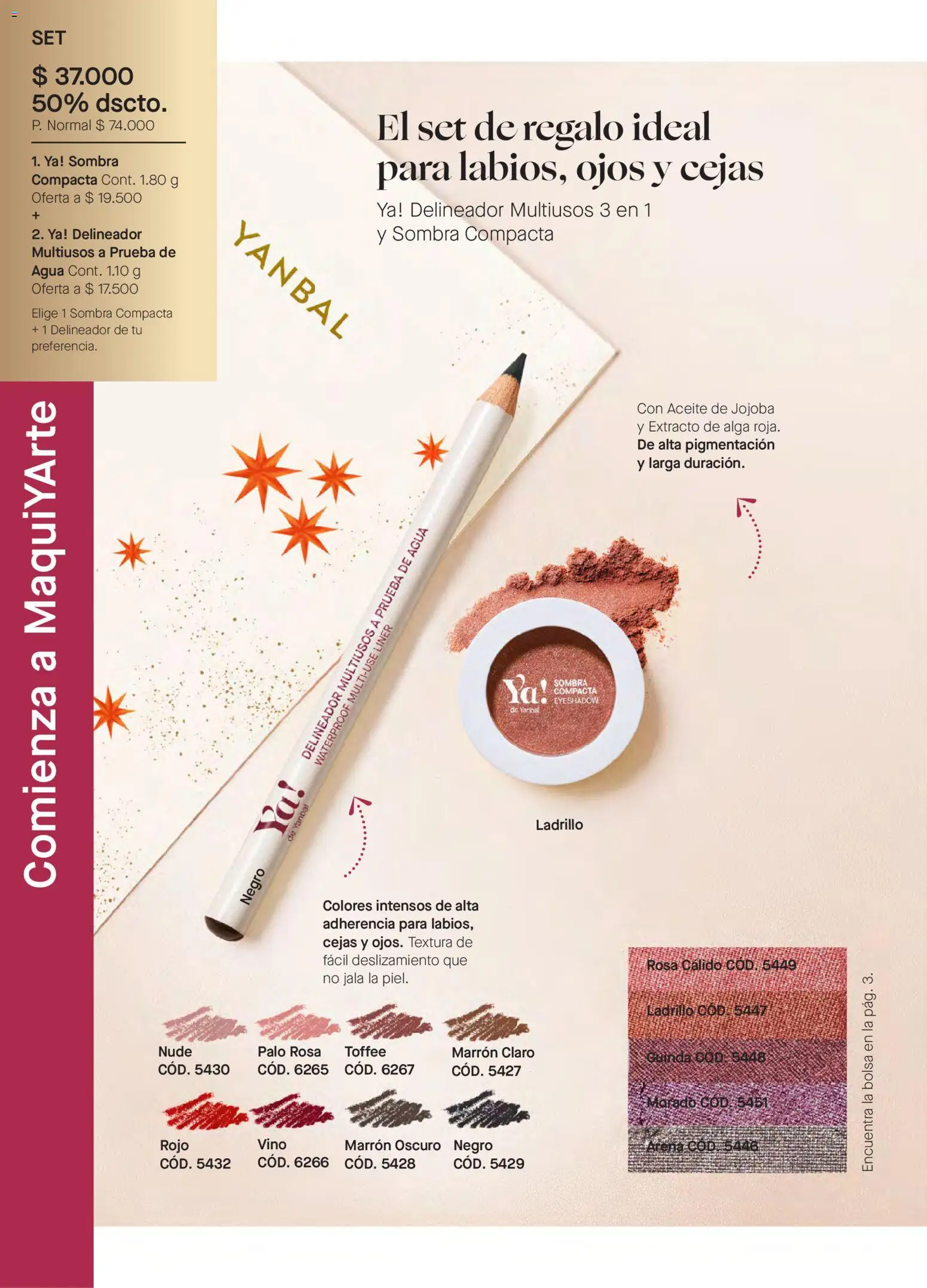 Yanbal revista - valida desde el 08.11.2025 | Página: 78 | Productos: Agua, Bolsa, Delineador, Vino