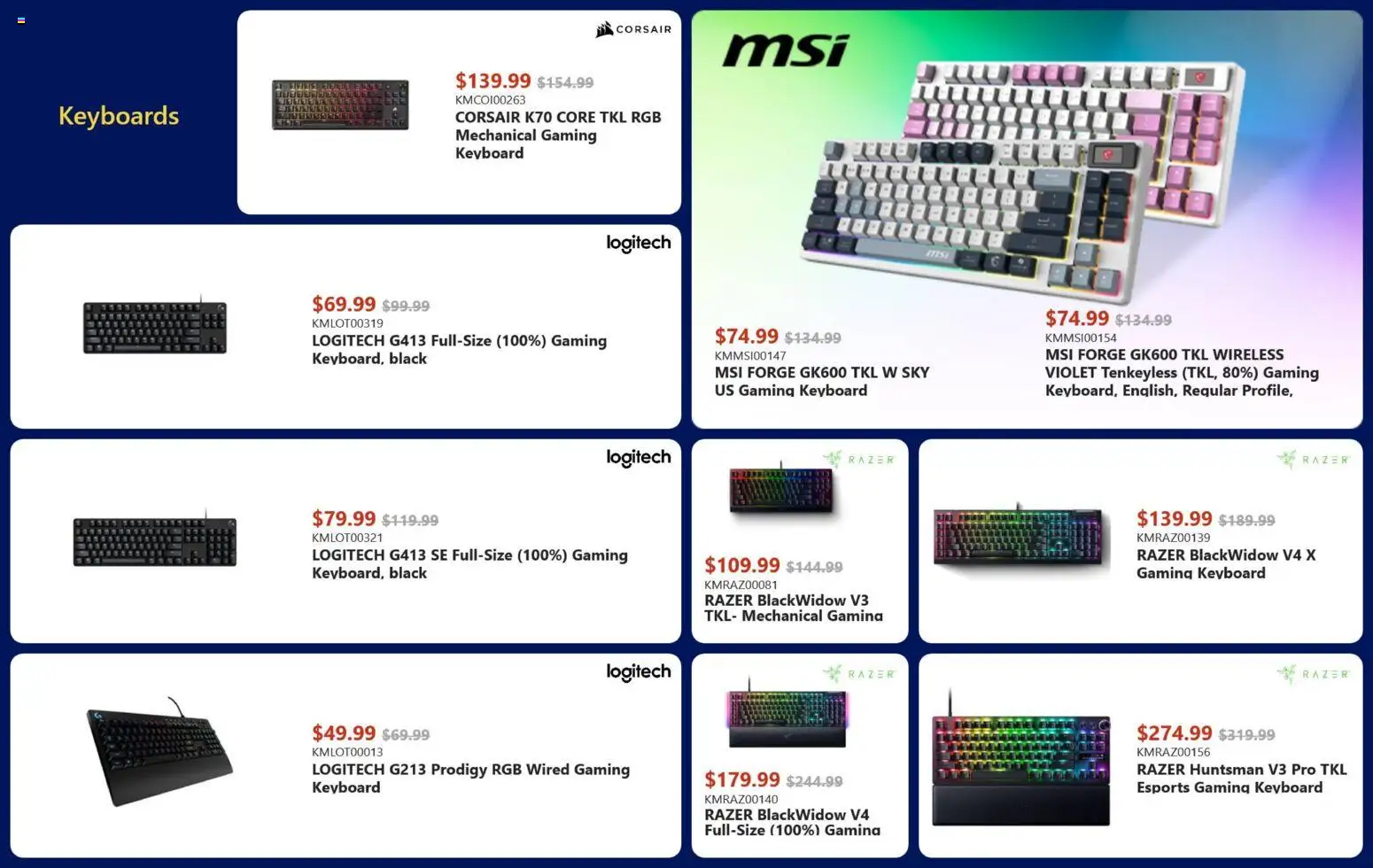 Canada Computers flyer valid from 18.12.2025 | Page: 14 | Products: Keyboard