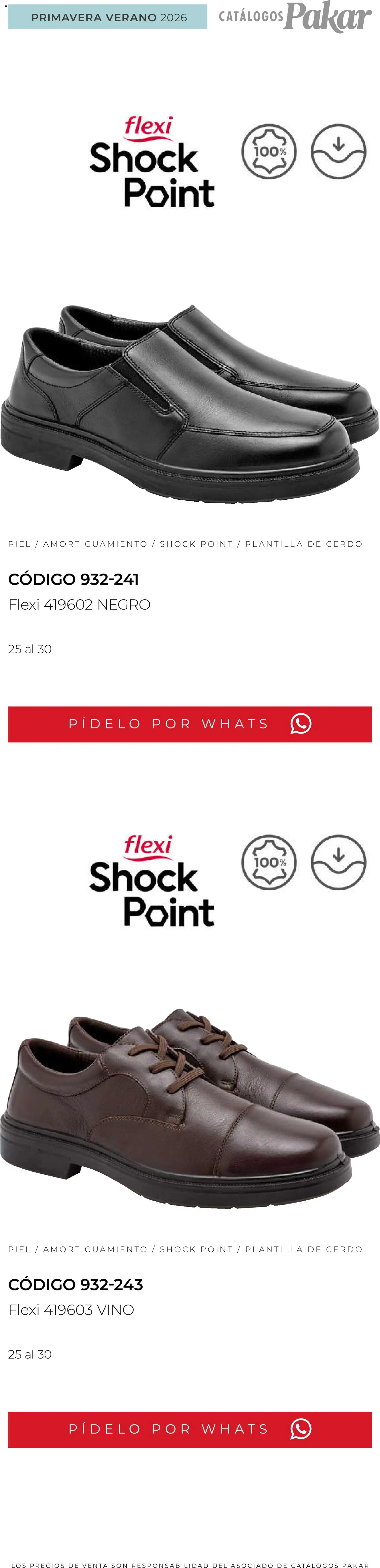 Nuevas ofertas de SC Pakar válidas en toda la República Mexicana desde el 04.03.2026. ¡Encuentra las mejores ofertas en SC Pakar catálogo Flexi PV26! | Página: 221 | Productos: Cerdo, Vino