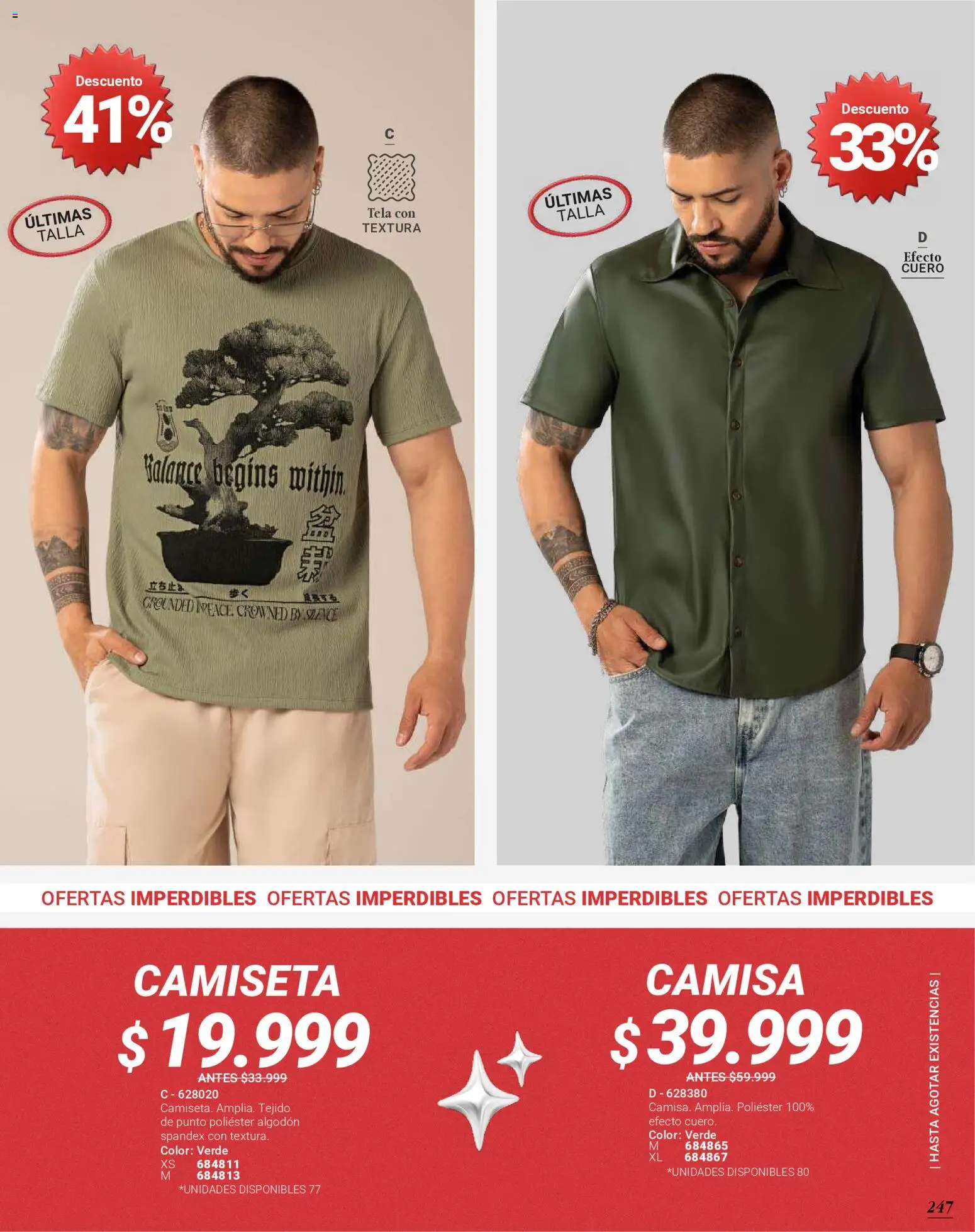 Carmel revista - valida desde el 01.04.2026 | Página: 247 | Productos: Algodón, Camiseta, Camisa