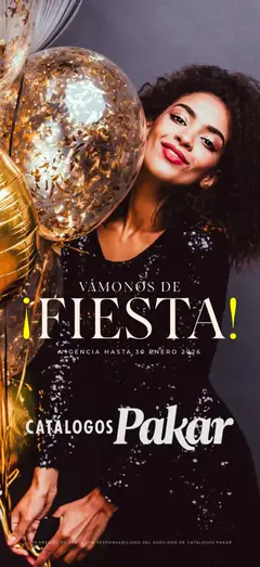 Vista previa de SC Pakar catálogo Vámonos De Fiesta, nuevo folleto de la tienda, válido en México a partir del 21.11.2025