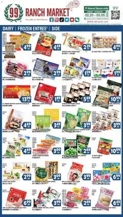 Preview of 99 Ranch Market weekly ads valid from 20.02.2026