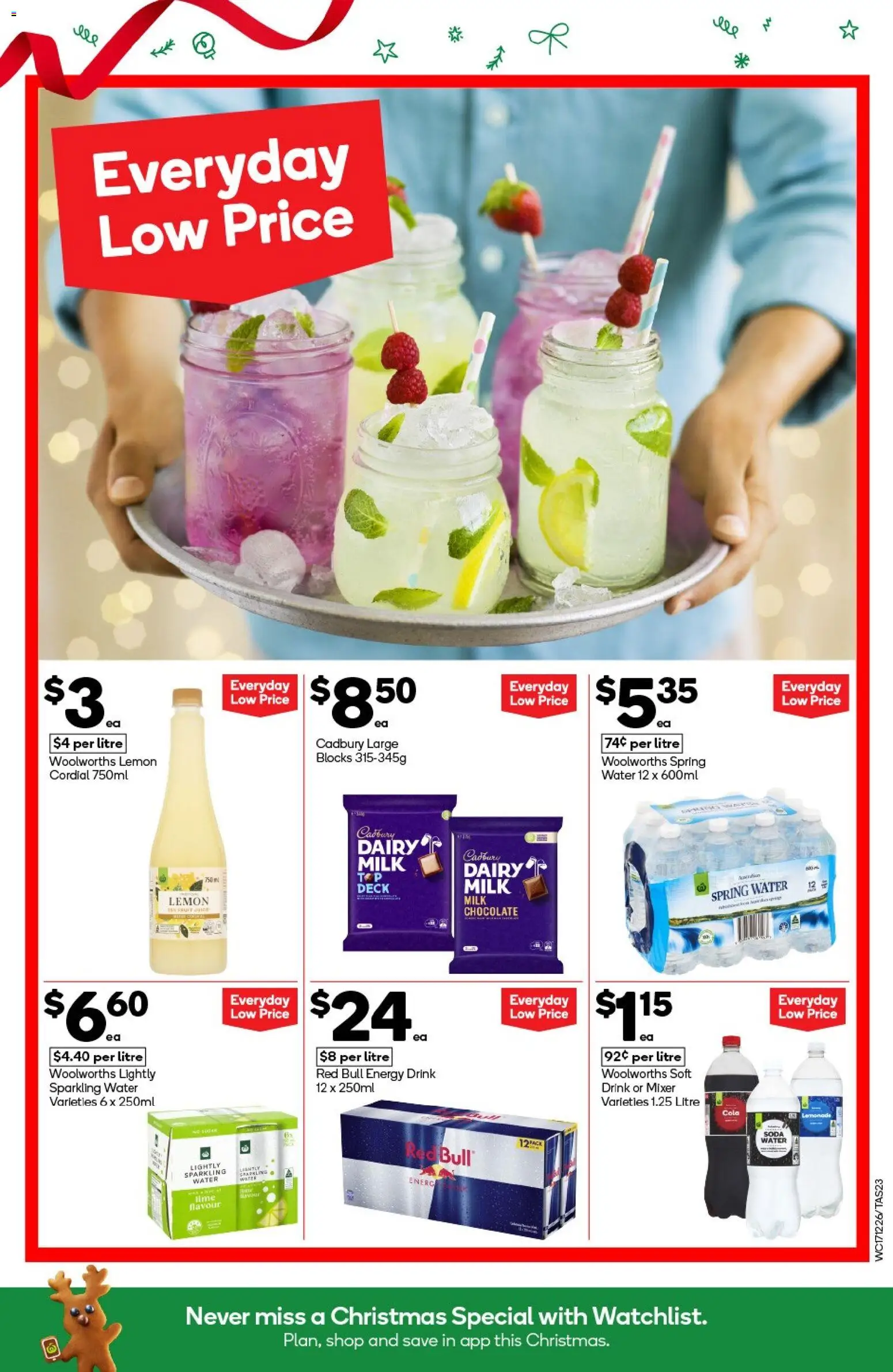 Woolworths catalogue - valid from 17.12.2025 | Page: 23 | Products: Chocolate, Juice, Lemon, Lime