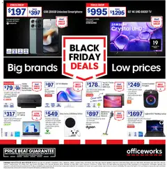 Preview of Officeworks Black Friday - valid from 17.11.2025
