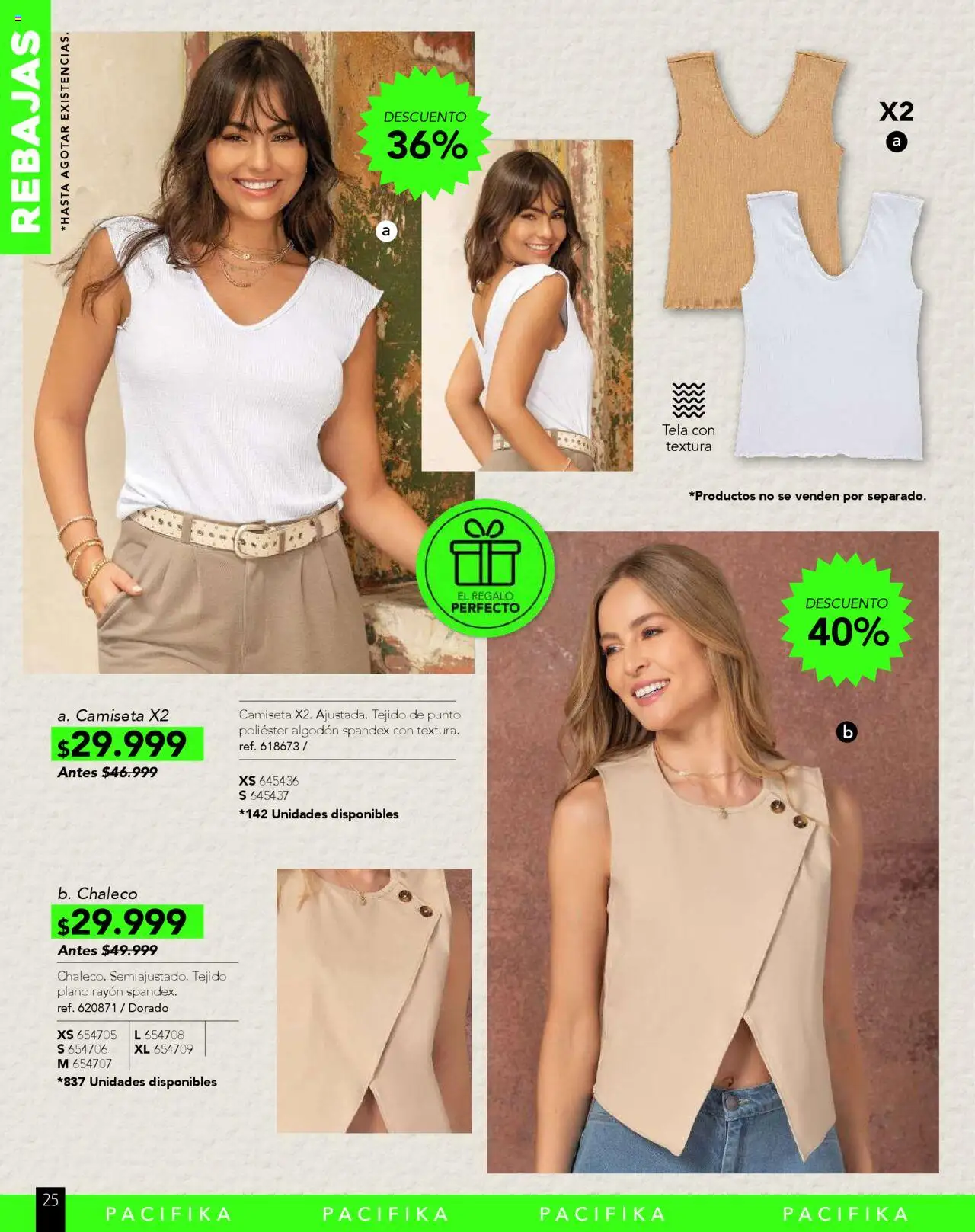 Pacifika revista - valida desde el 25.09.2025 | Página: 232 | Productos: Algodón, Camiseta, Chaleco