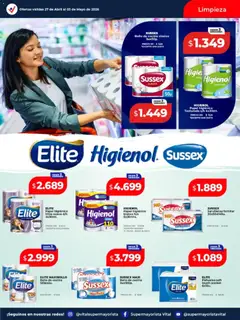 Vista previa Vital - Ofertas válido desde el 27.04.2026 | Página: 9 | Productos: Papel higiénico, Cocina, Servilletas