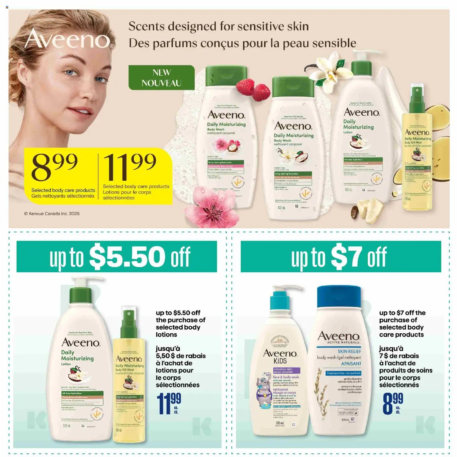 Jean Coutu flyer valid from 23.04.2026 | Page: 5 | Products: Fragrance, Body wash, Butter, Oil