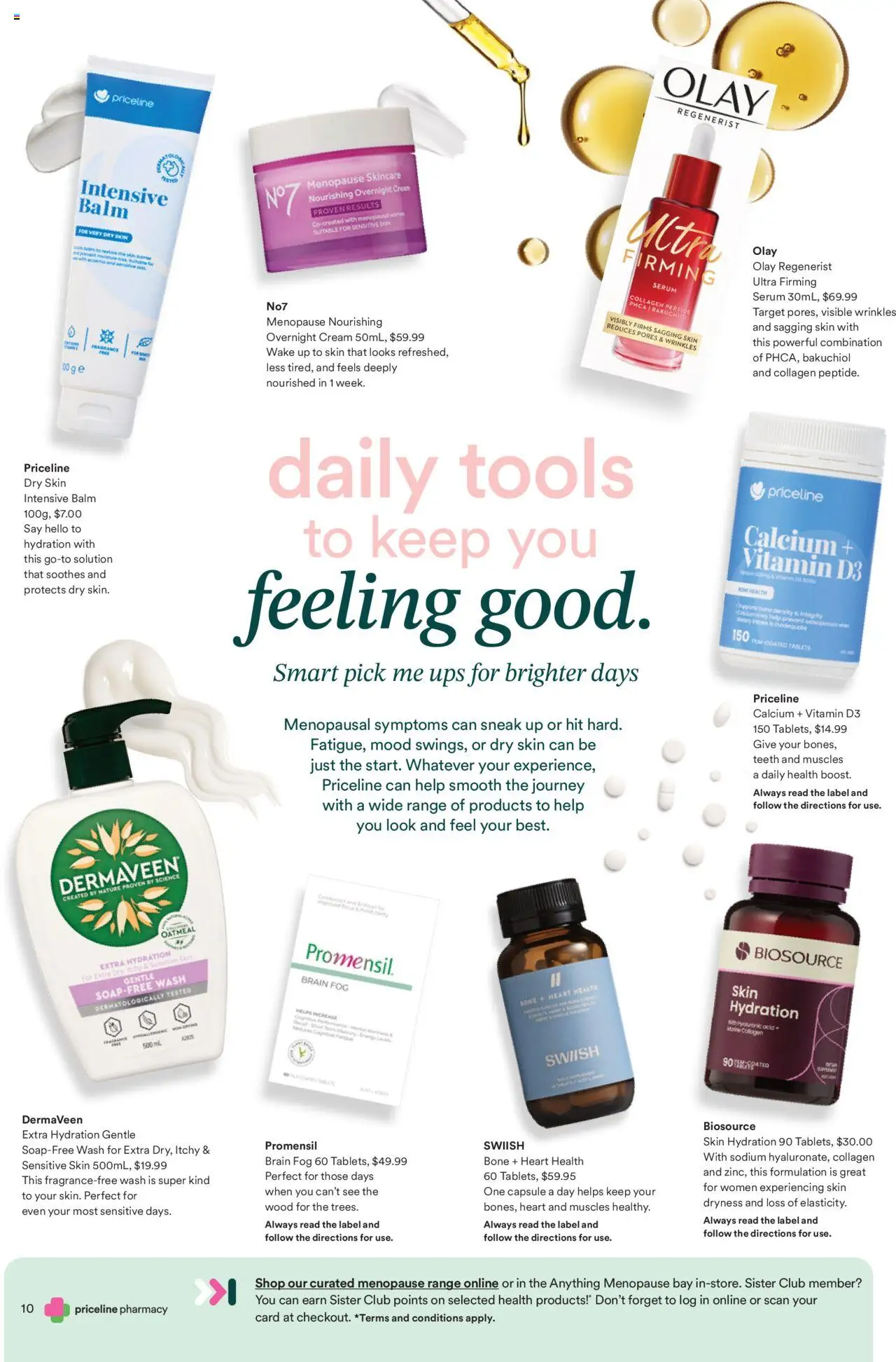 Priceline Pharmacy catalogue - valid from 02.10.2025 | Page: 10 | Products: Wood, Sensitive skin, Tablets, UPS