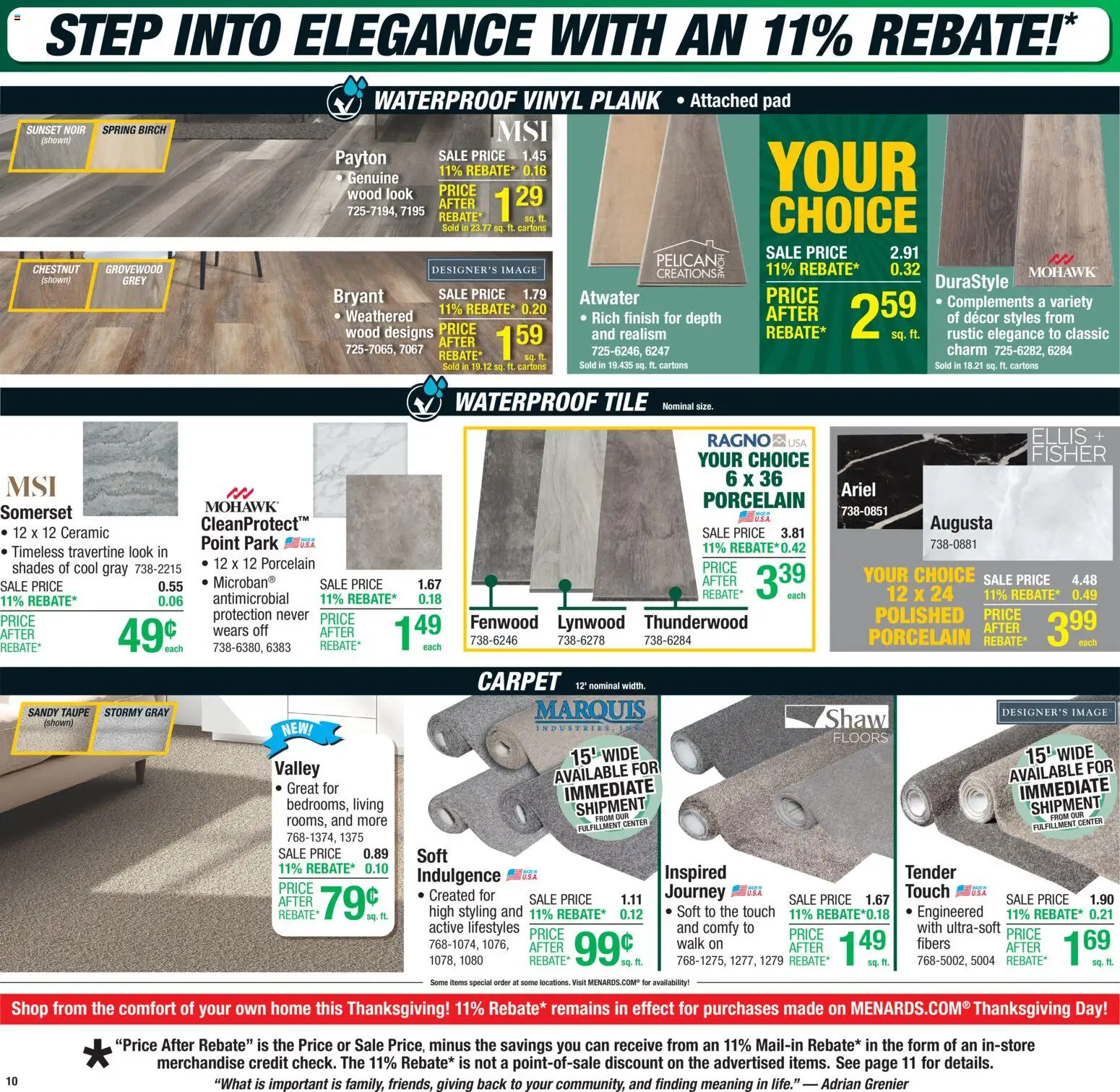 Menards - Weekly Ad - valid from 19.11.2025 | Page: 17