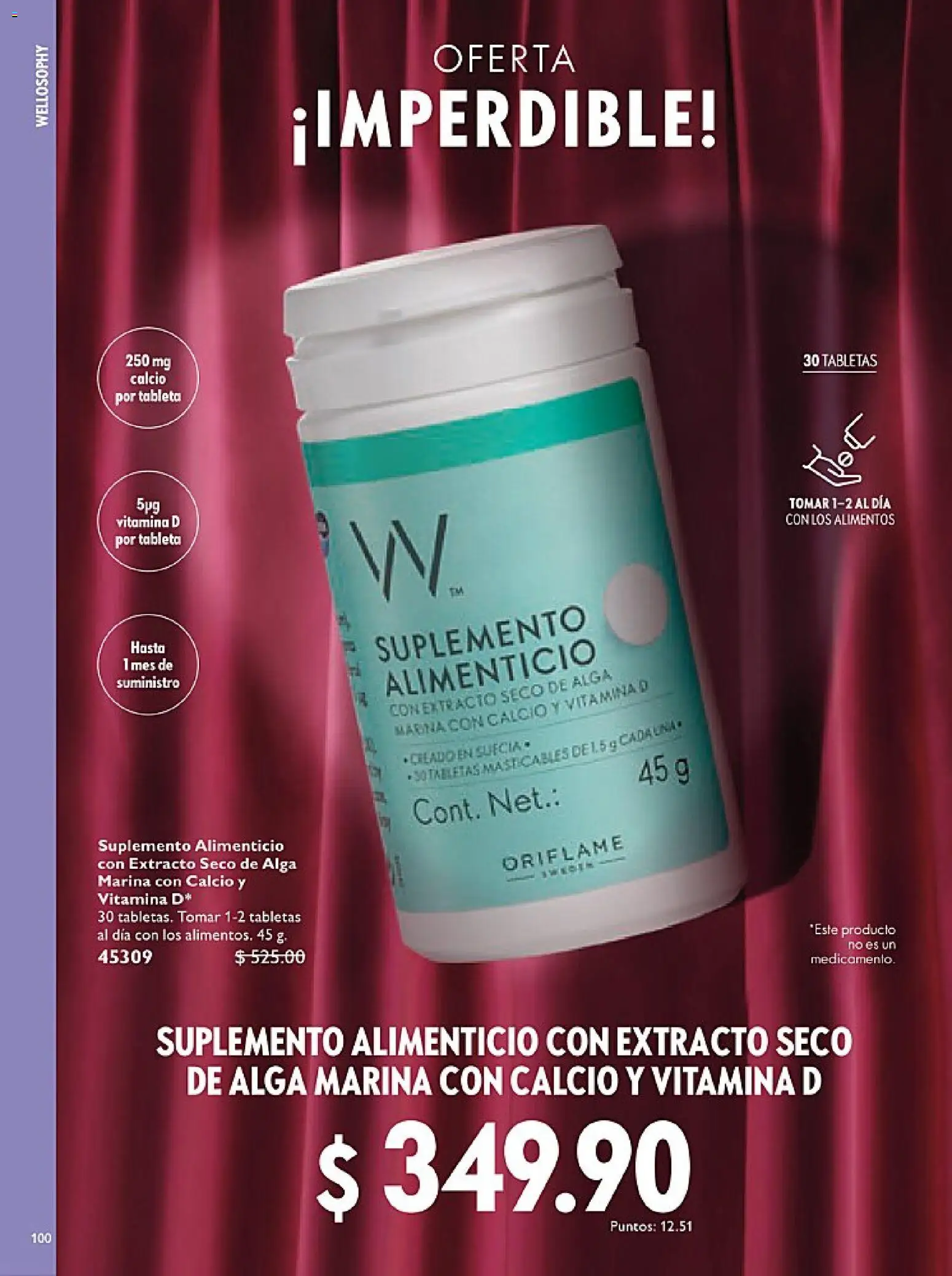 Nuevas ofertas de Oriflame válidas en toda la República Mexicana desde el 24.01.2026. ¡Encuentra las mejores ofertas en Oriflame campaña 2 2026! | Página: 100 | Productos: Tableta