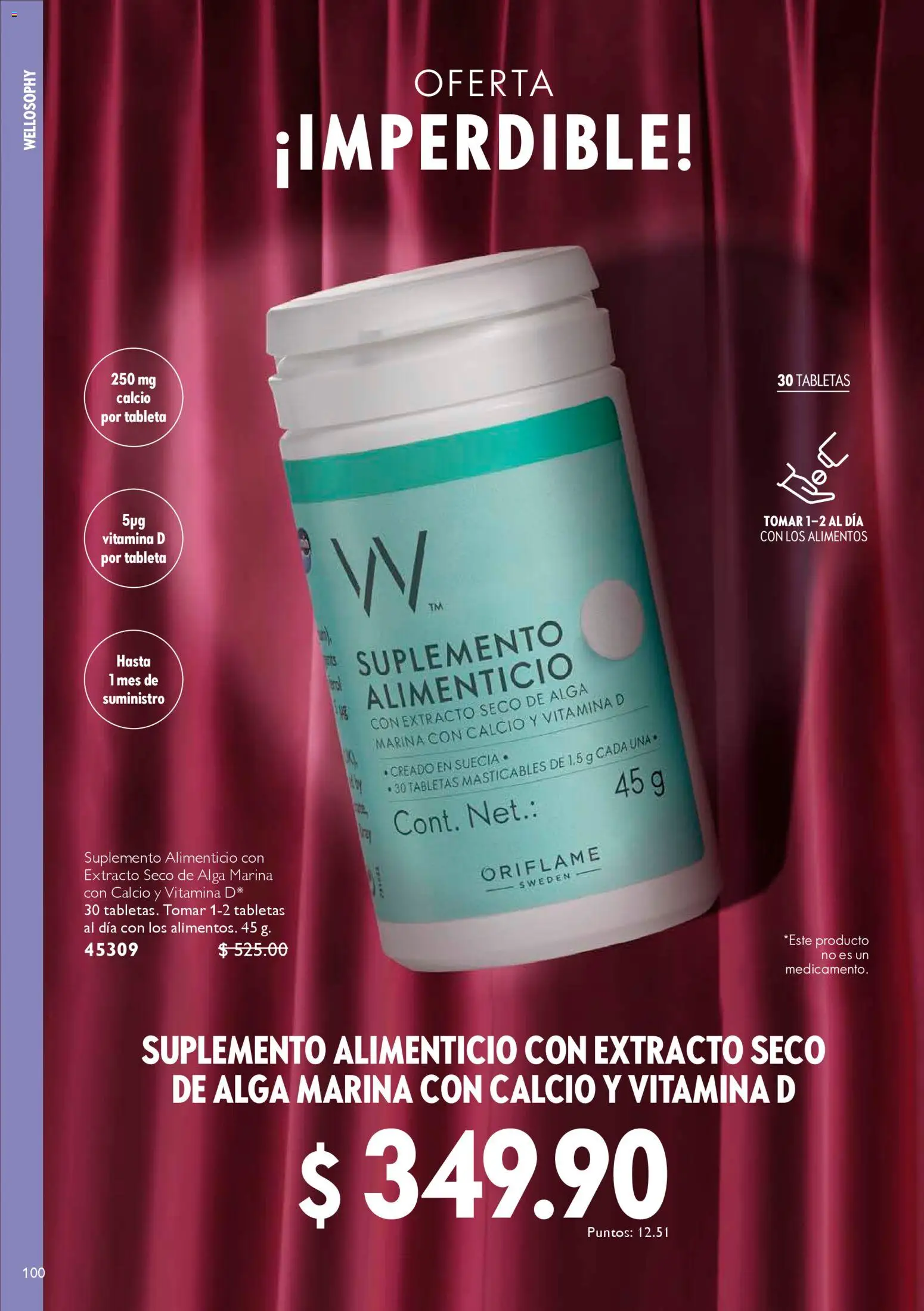 Nuevas ofertas de Oriflame válidas en toda la República Mexicana desde el 24.01.2026. ¡Encuentra las mejores ofertas en Oriflame campaña 2 2026! | Página: 100 | Productos: Tableta