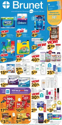 Preview of Brunet weekly flyer / circulaire from shop Brunet valid from 30.10.2025