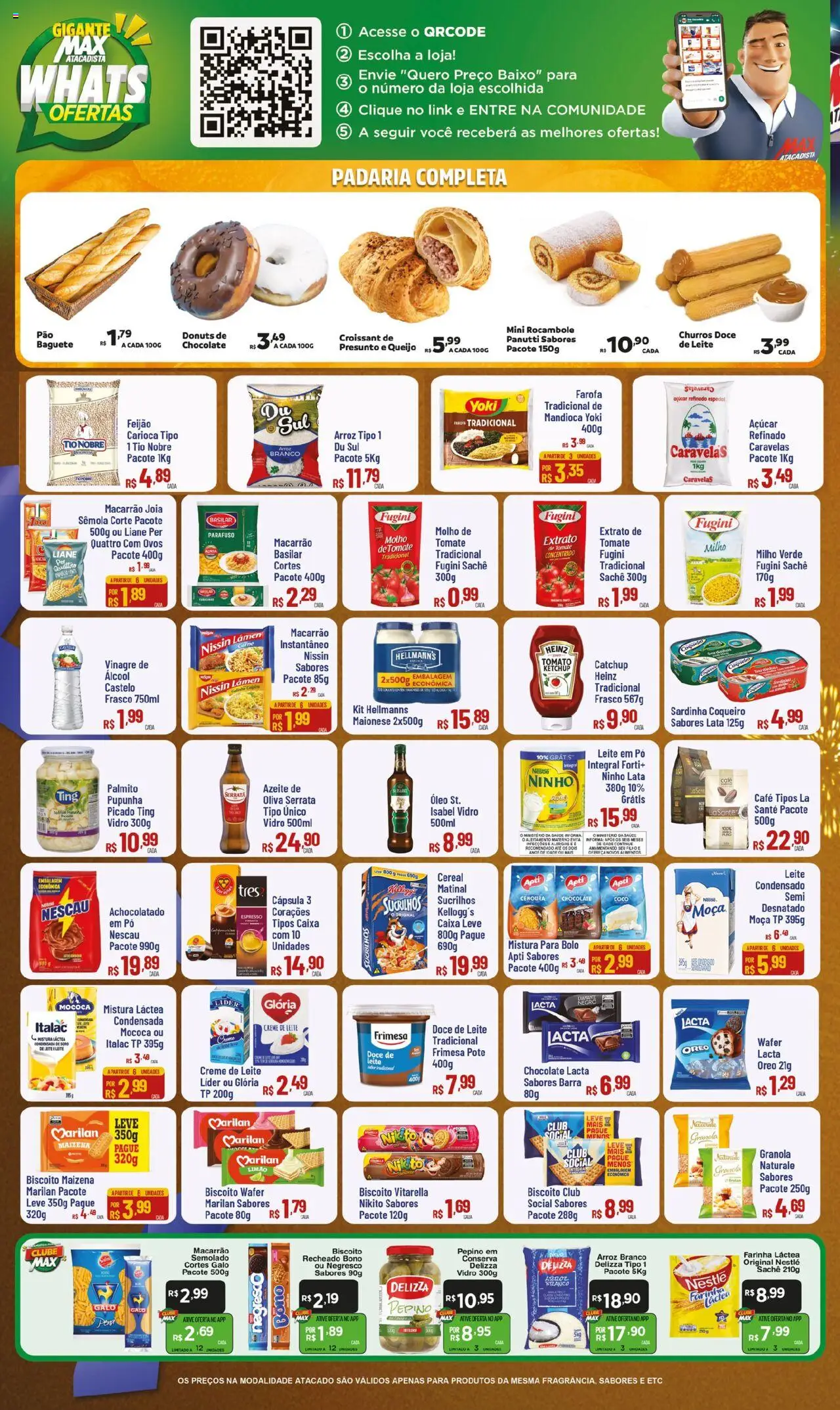 Max Atacadista Folheto - válido de 10.10.2025 | Página: 2 | Produtos: Milho verde, Café, Bolo, Doce de leite