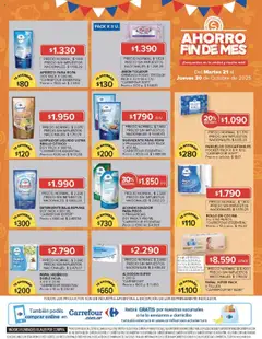 Vista previa Carrefour - Ofertas Carrefour | 21 al 30 Octubre - 877a82af-aec3-47b2-a5ca-060b2cfa1f47 válido desde el 21.10.2025 | Página: 43 | Productos: Algodón, Detergente, Ropa, Suavizante