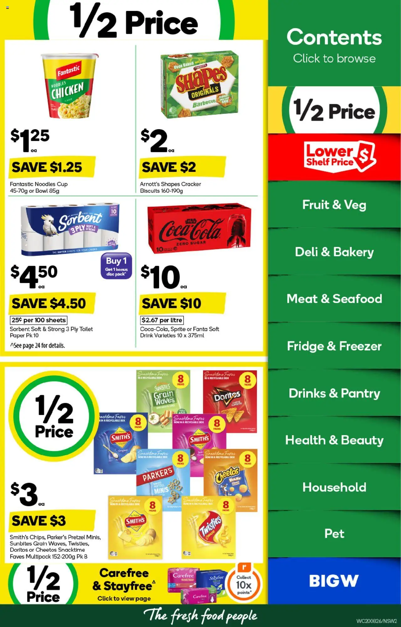 Woolworths catalogue - valid from 20.08.2025 | Page: 2 | Products: Box, Biscuits, Sugar, Freezer