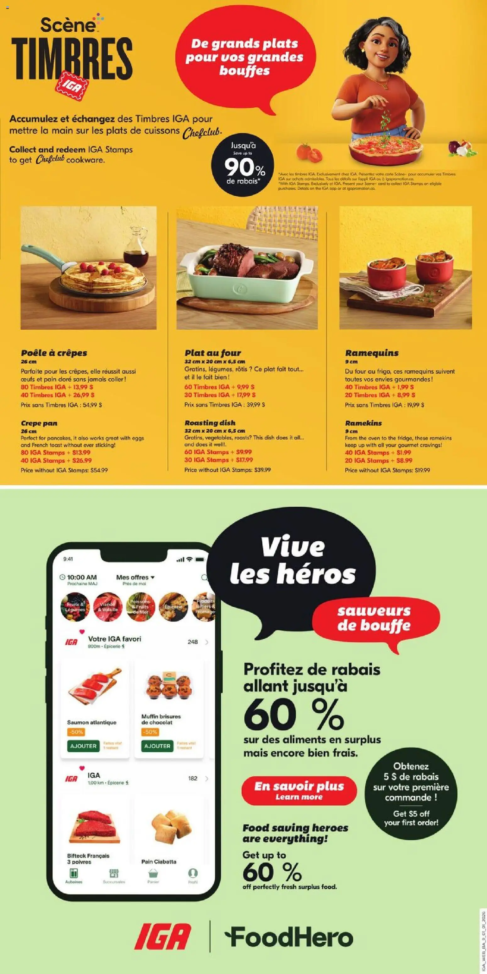 IGA flyer valid from 01.01.2026 | Page: 11 | Products: Oven, Eggs