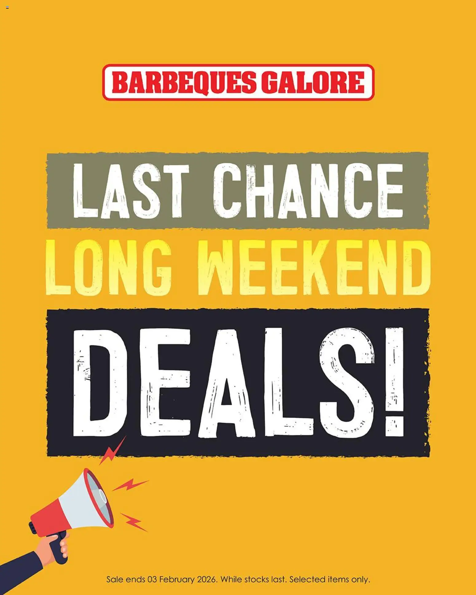Barbeques Galore catalogue - valid from 23.01.2026 | Page: 1