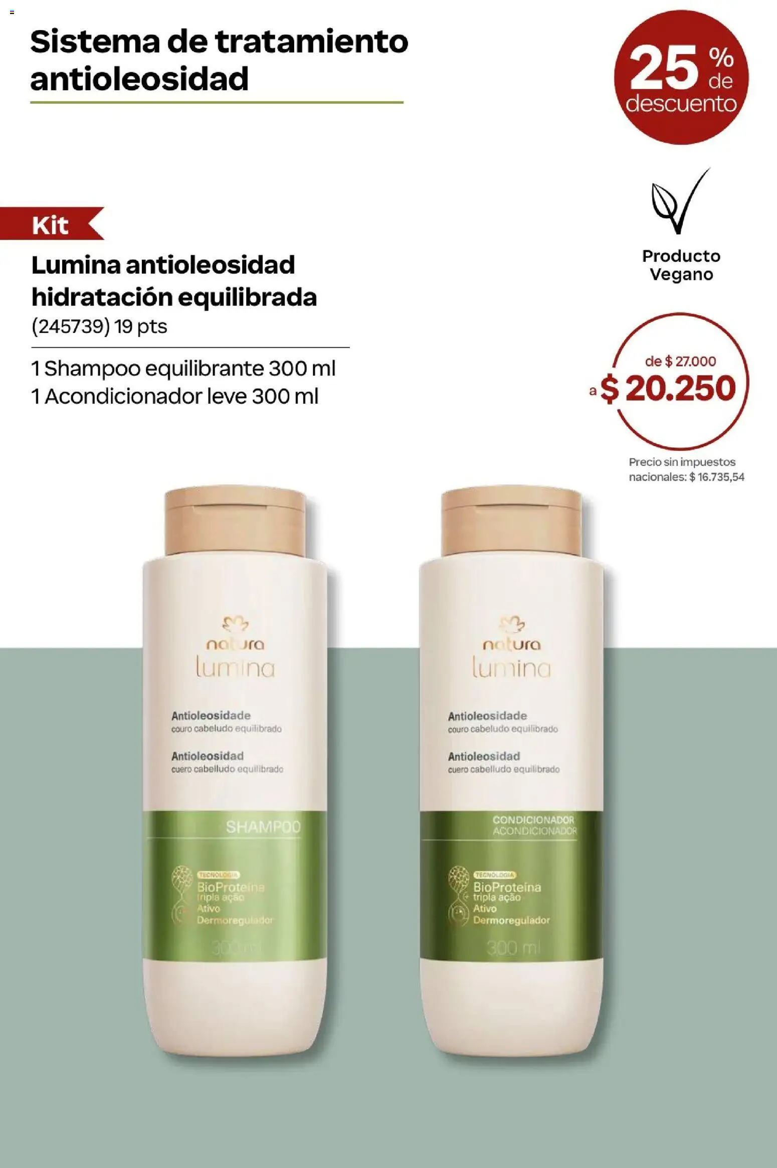 Natura Catálogo Ciclo 4/2026 │ válido desde el 01.04.2026 | Página: 252 | Productos: Shampoo, Acondicionador