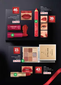 Eudora - Revista 01/2026 - Pré-Visualização do folheto da loja Eudora, válido de 17.12.2025 | Página: 10 | Produtos: Batom, Multifuncional, Lápis, Bala